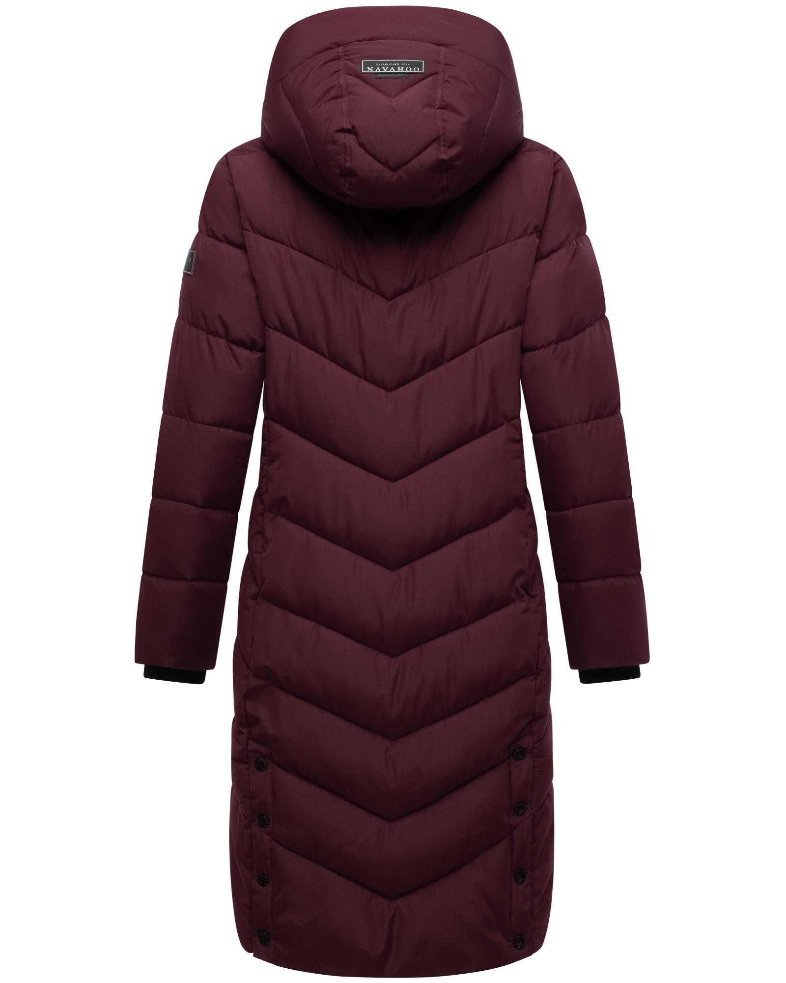 Navahoo Steppmantel »Sahnekatzii XIV«, Schicker Wintermantel mit kuschlig warm wattiertem Kragen