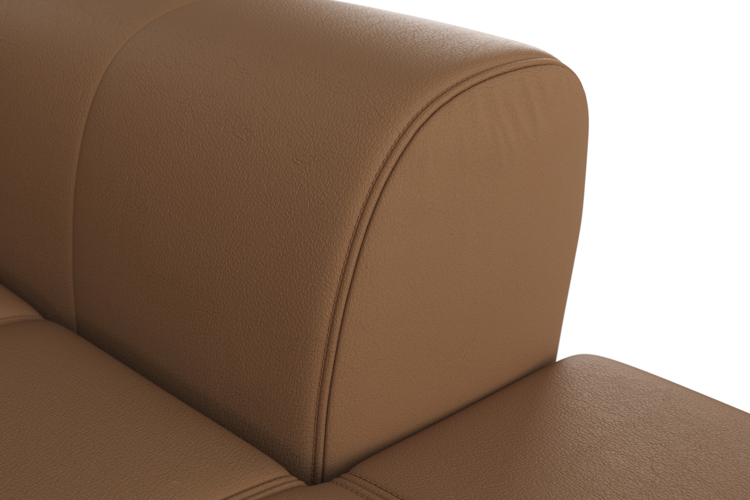 sit&more Wohnlandschaft »Bendigo U-Form«, inklusive Sitztiefenverstellung, Bodenfreiheit 12 cm, in 2 Fußfarben