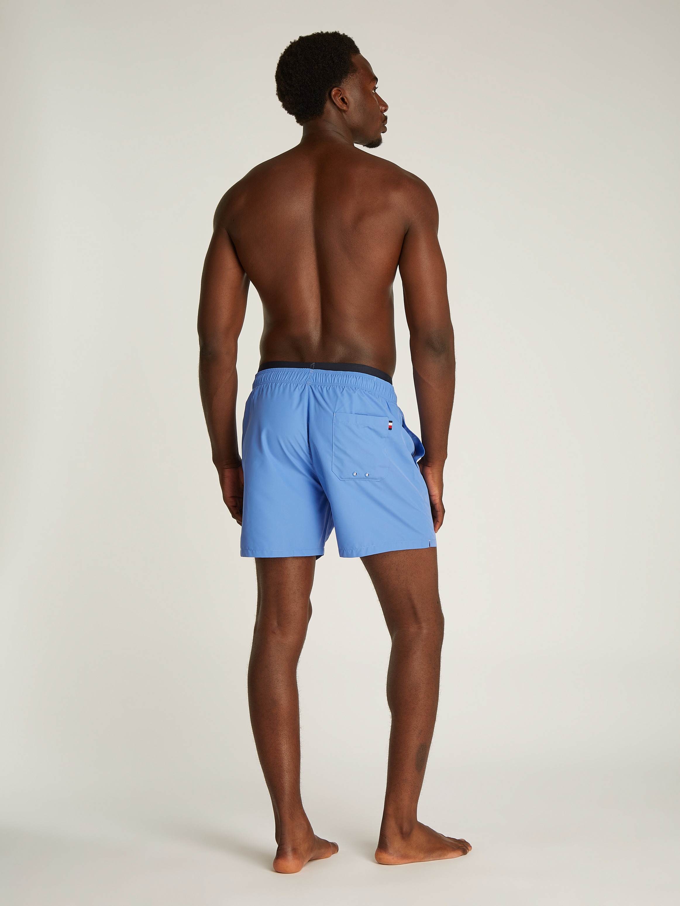 Tommy Hilfiger Swimwear Badeshorts »MEDIUM DRAWSTRING DW«, mit Bindeband, mit Logoschriftzug
