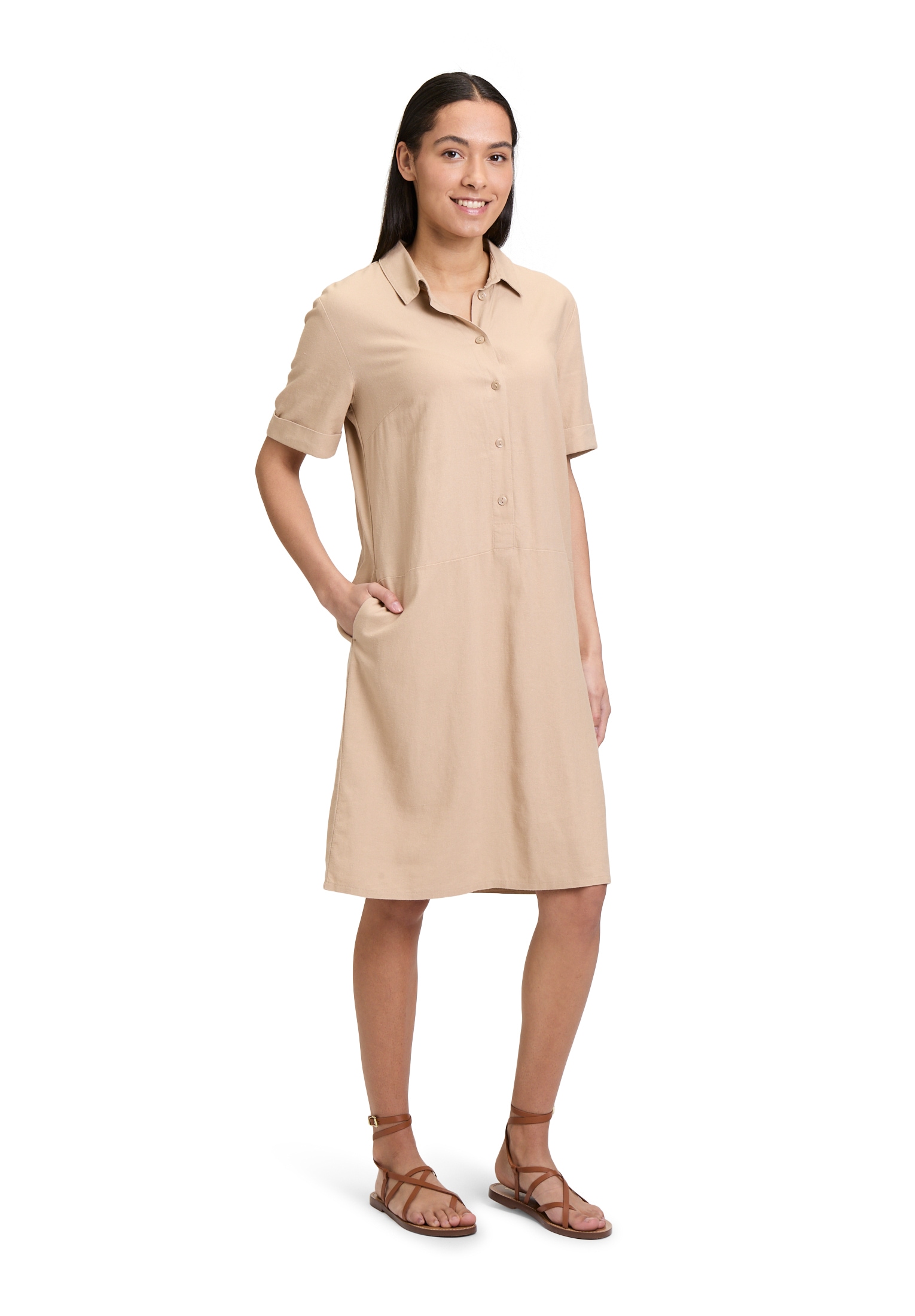 Betty Barclay Hemdblusenkleid »Betty Barclay Hemdblusenkleid mit Knopfleiste«, Form
