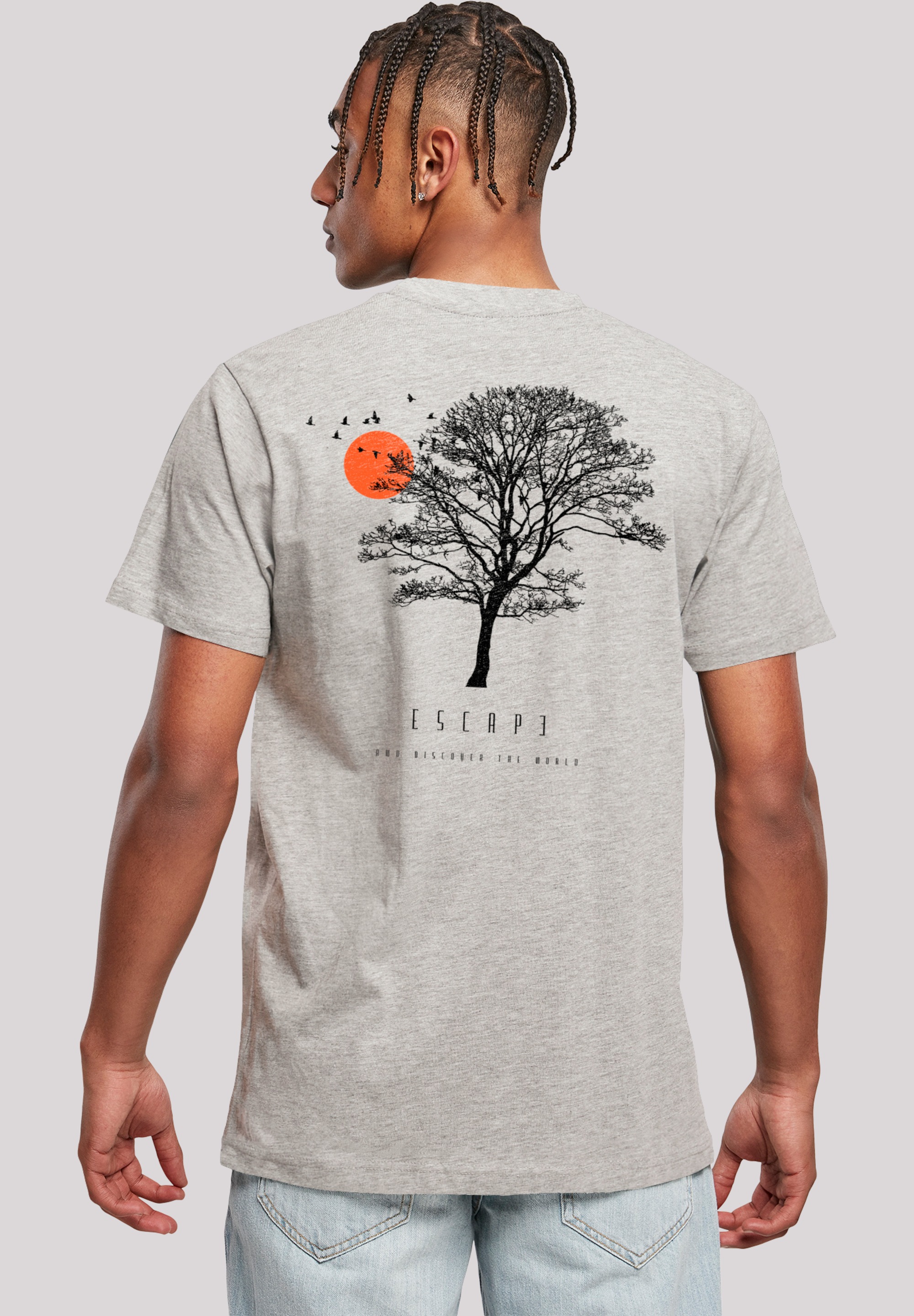 F4NT4STIC T-Shirt "Escape Discover the World Tree Birds" Premium Qualität, günstig online kaufen