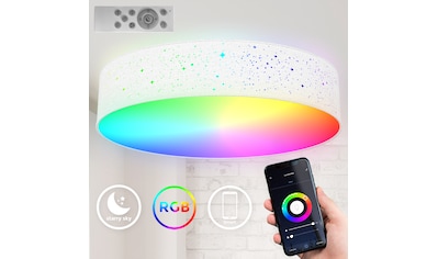 LED Deckenleuchte »WiFi RGB-CCT Deckenlampe, APP-Steuerung, iOS+Andorid«, 1...