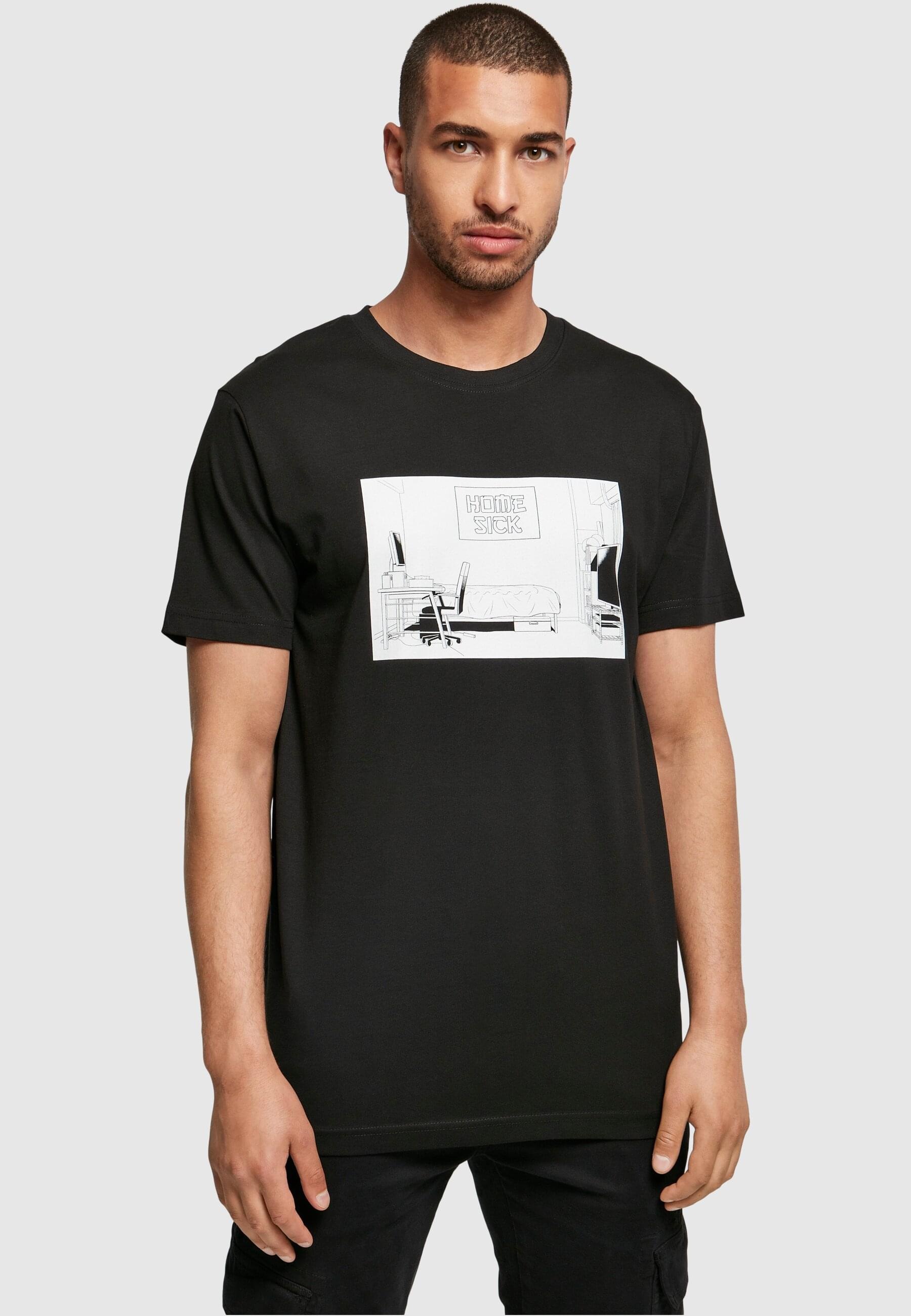 MisterTee T-Shirt »MisterTee Herren Home Sick Tee«, (1 tlg.)