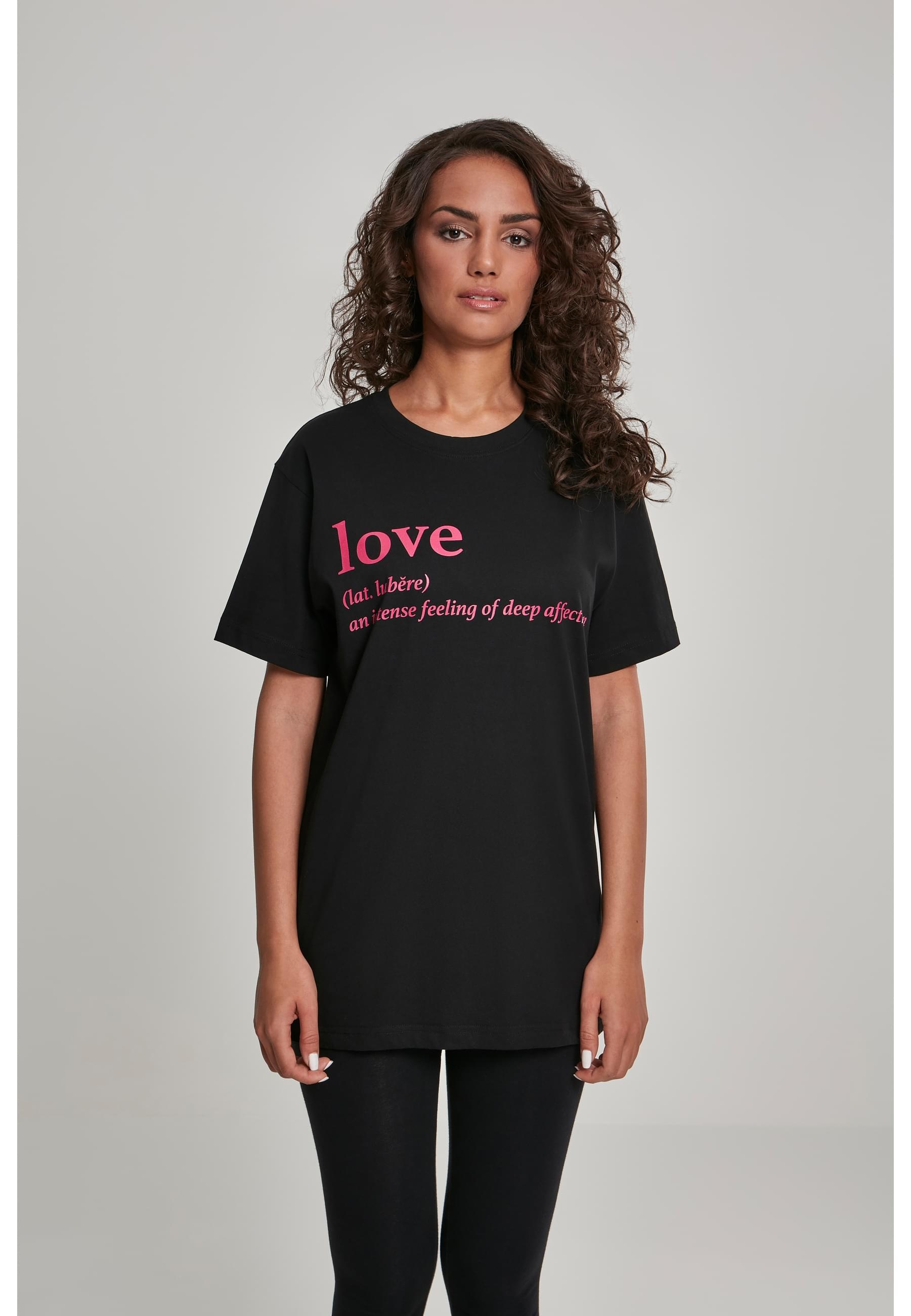 MisterTee T-Shirt »MisterTee Herren Love Definition T-Shirt Round Neck«, (1 tlg.)