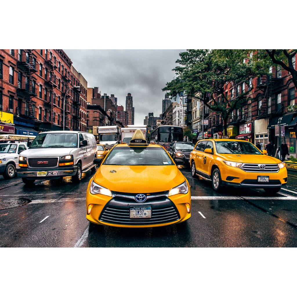 Papermoon Fototapete »New Yorker Taxis«