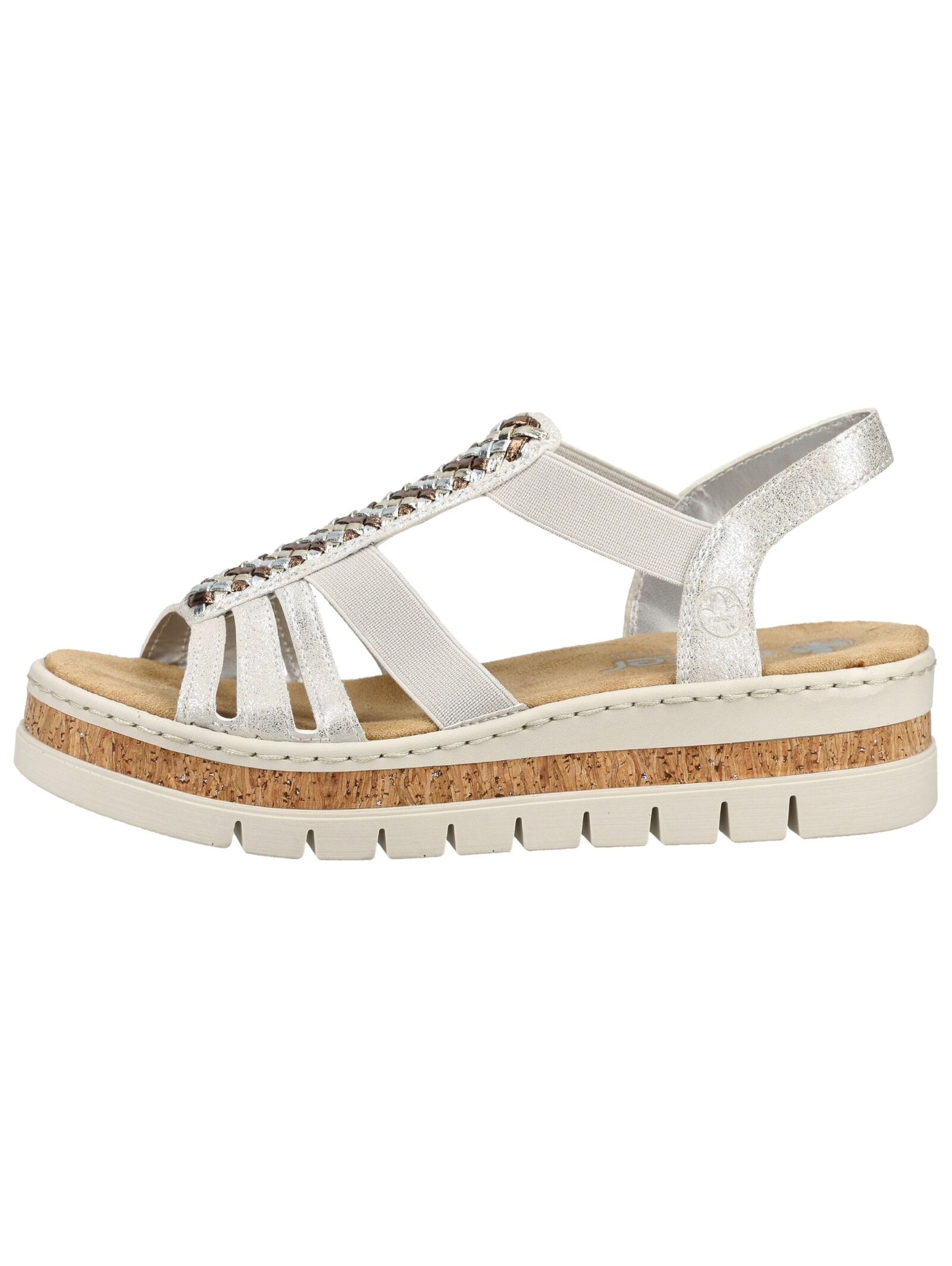 Rieker Keilsandalette »Rieker Sandalen Lederimitat«