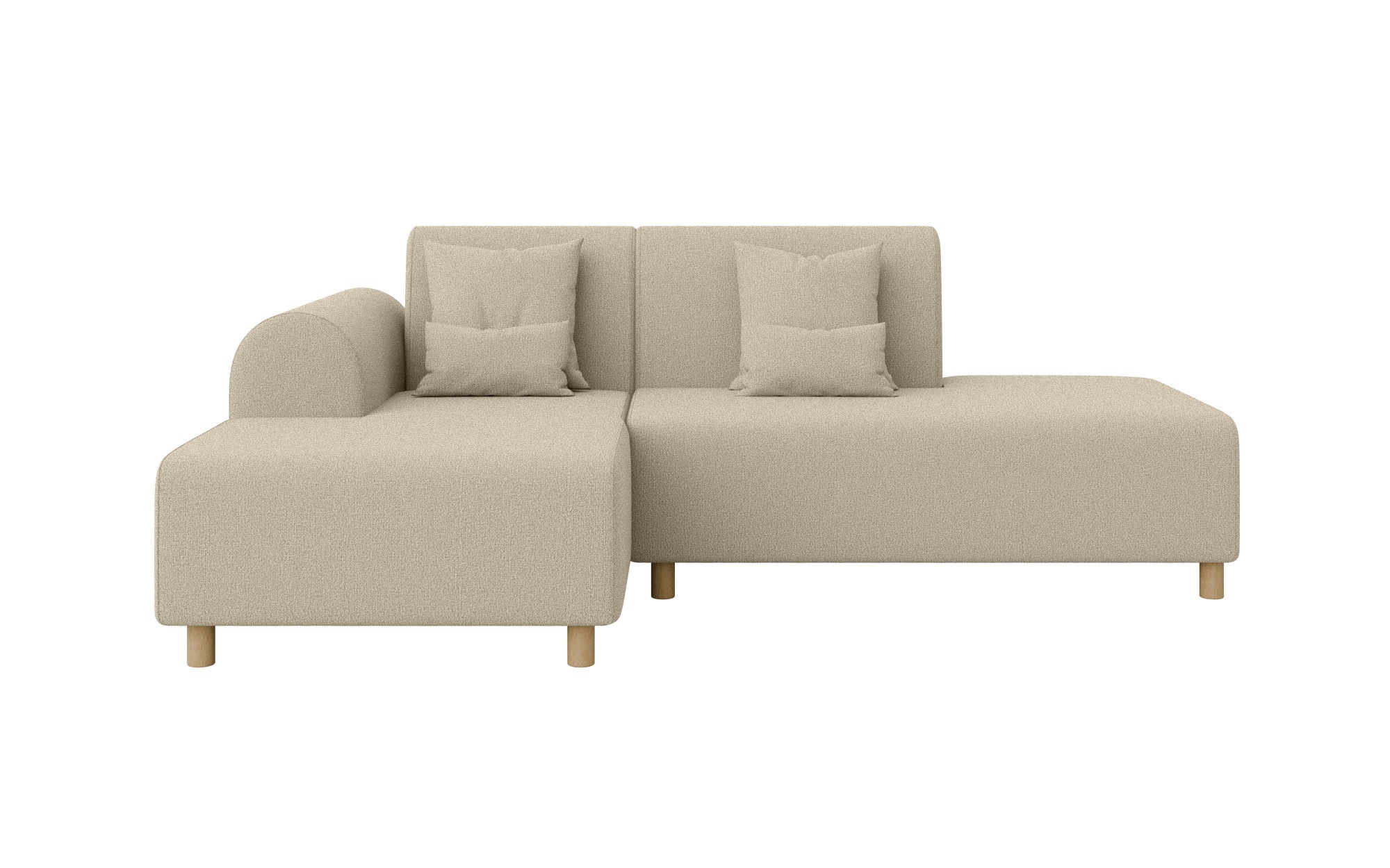 OTTO home Ecksofa "Suyala" L-Form mit Hocker günstig online kaufen