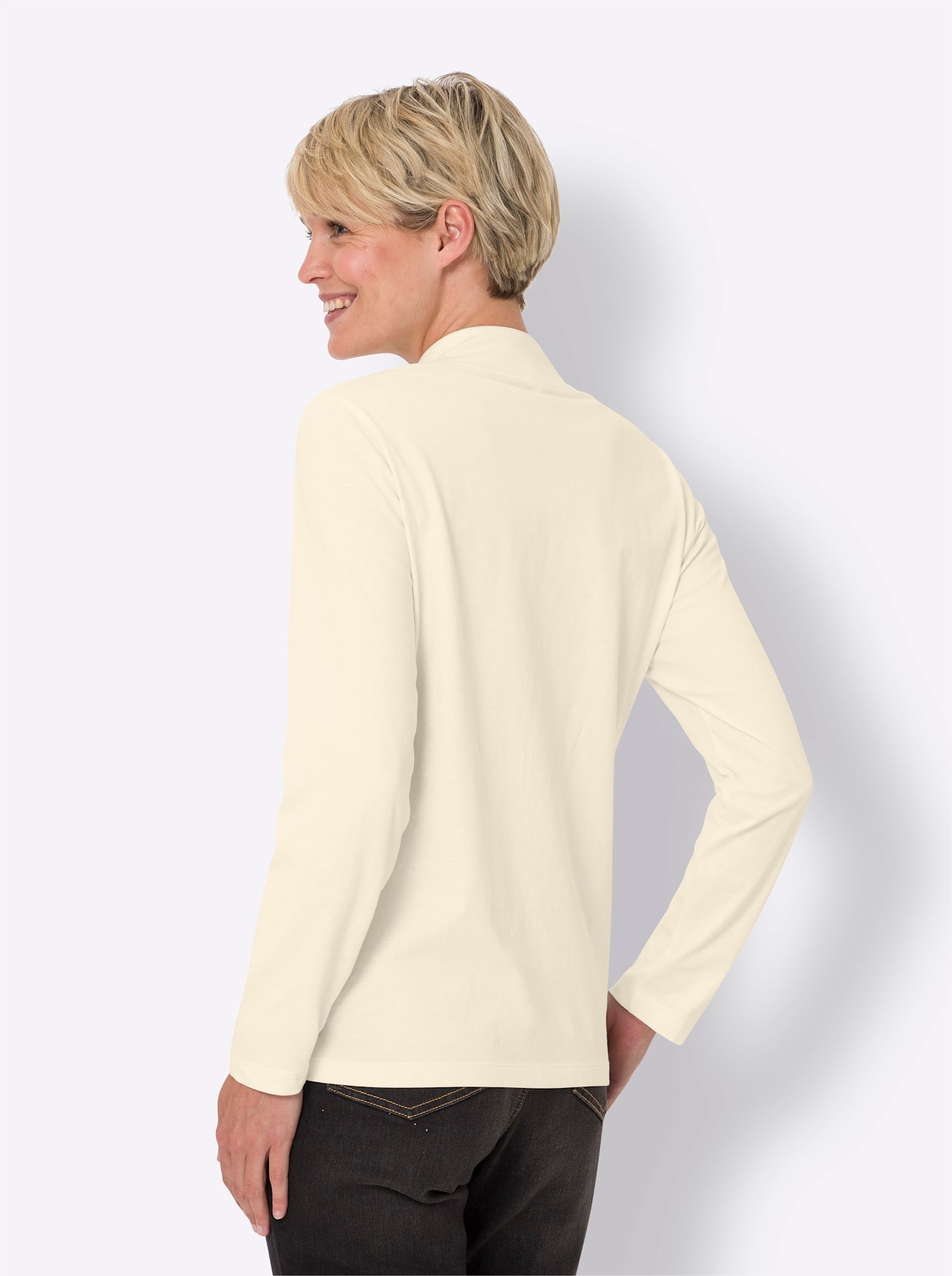 Classic Basics Stehkragenshirt "Shirt", 1 Stk. günstig online kaufen