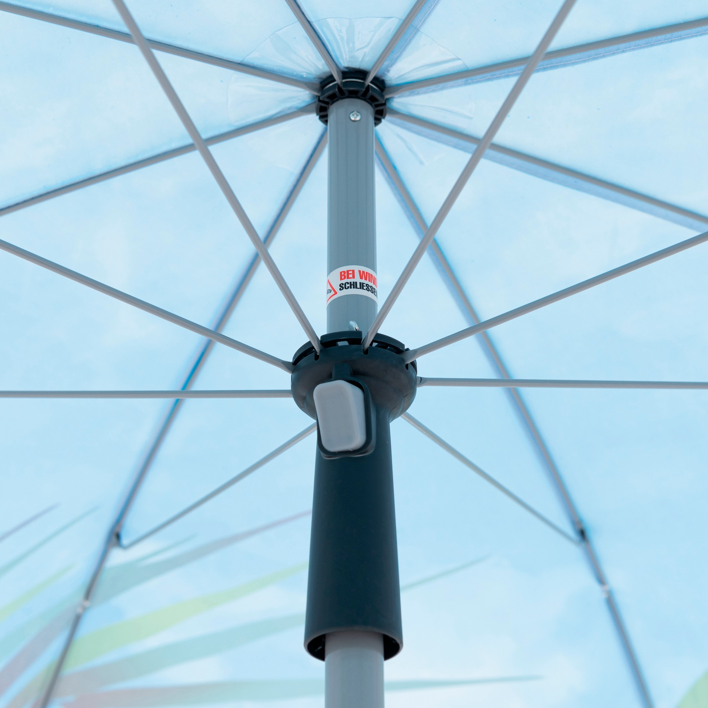 doppler® Sonnenschirm »Motiv 200 Mittelmast«, höhenverstellbar, UV-beständig