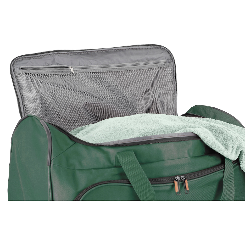 travelite Reisetasche »Basics Fresh, 71 cm, dunkelgrün«