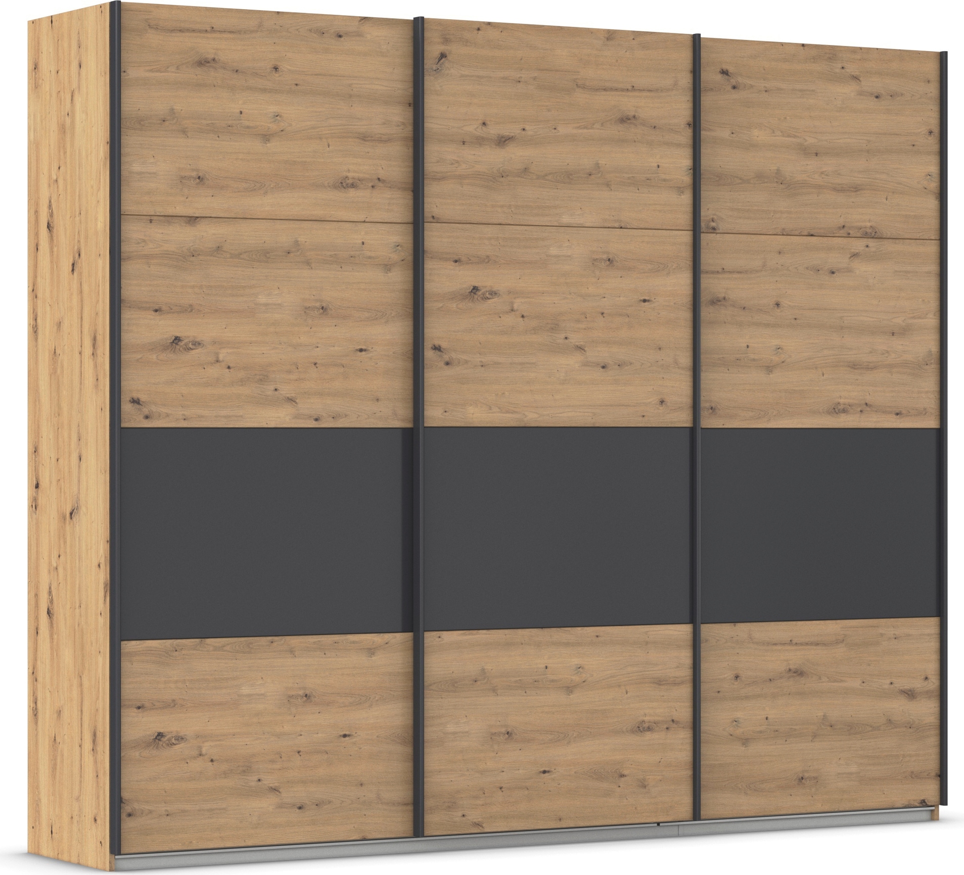 OTTO home Kleiderschrank "Mehrzweckschrank Aktenschrank Möbel Mietswohnung Schlafzimmer CORTONA" Breiten 203/271/315/360 cm, Höhen 210/229 cm, inkl. Inneneinteilung, 2 Stoffboxen extra Einlegeböden MADE IN GERMANY
