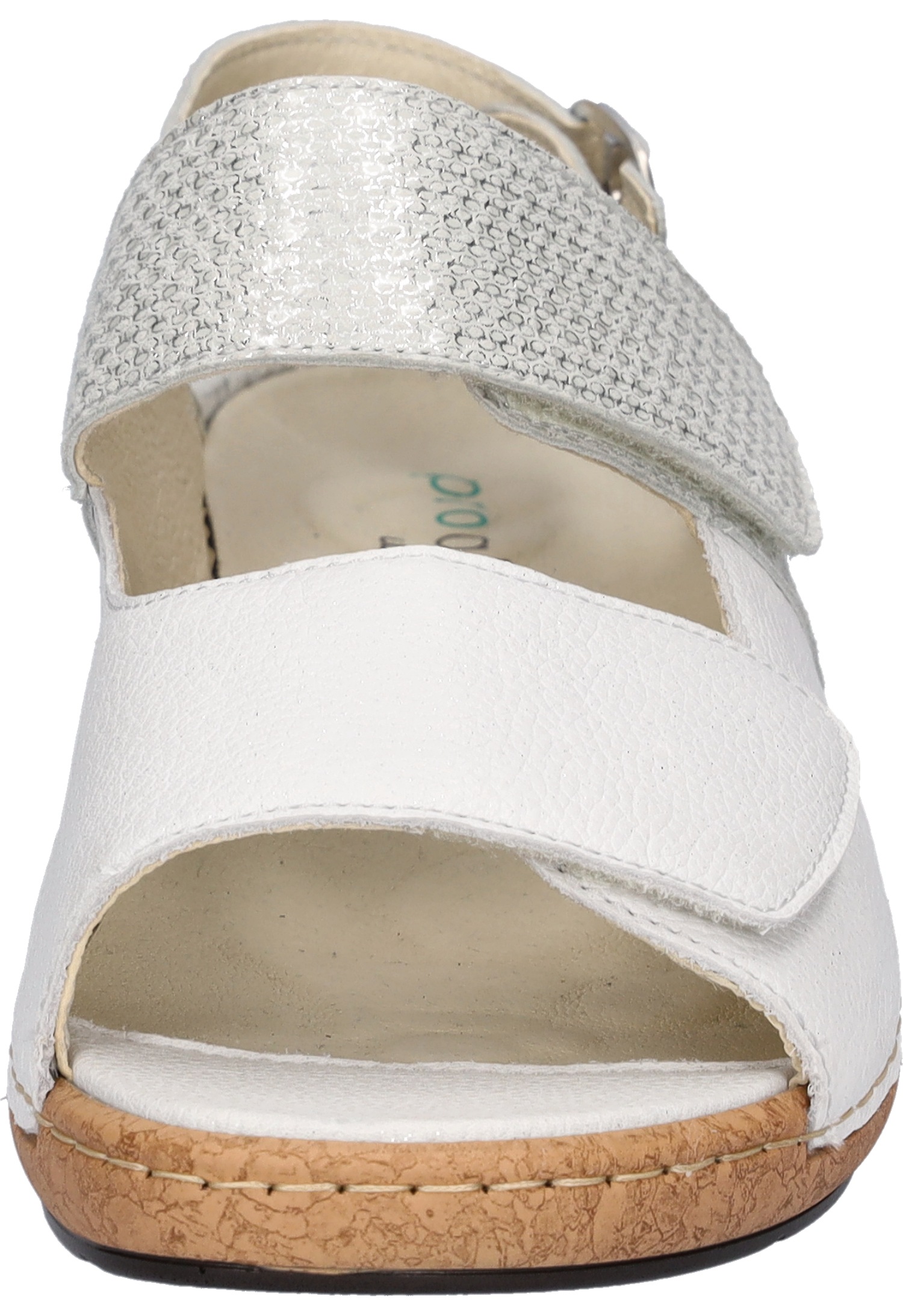 Waldläufer Sandale »K-HELIETT«  Sommerschuh, Keilsandalette, Metallic-Look, in Extraweite K