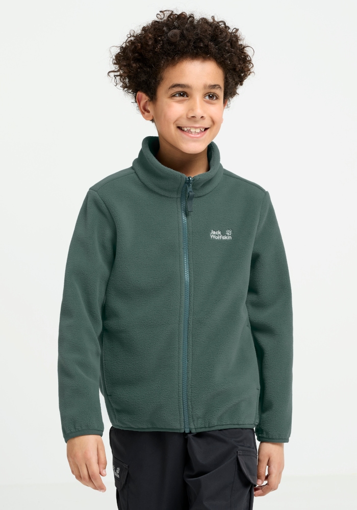 Jack Wolfskin Fleecejacke "TAUNUS 200 FZ K" Kinder-Fleecejacke, warm, 3-in-1 kompatibel