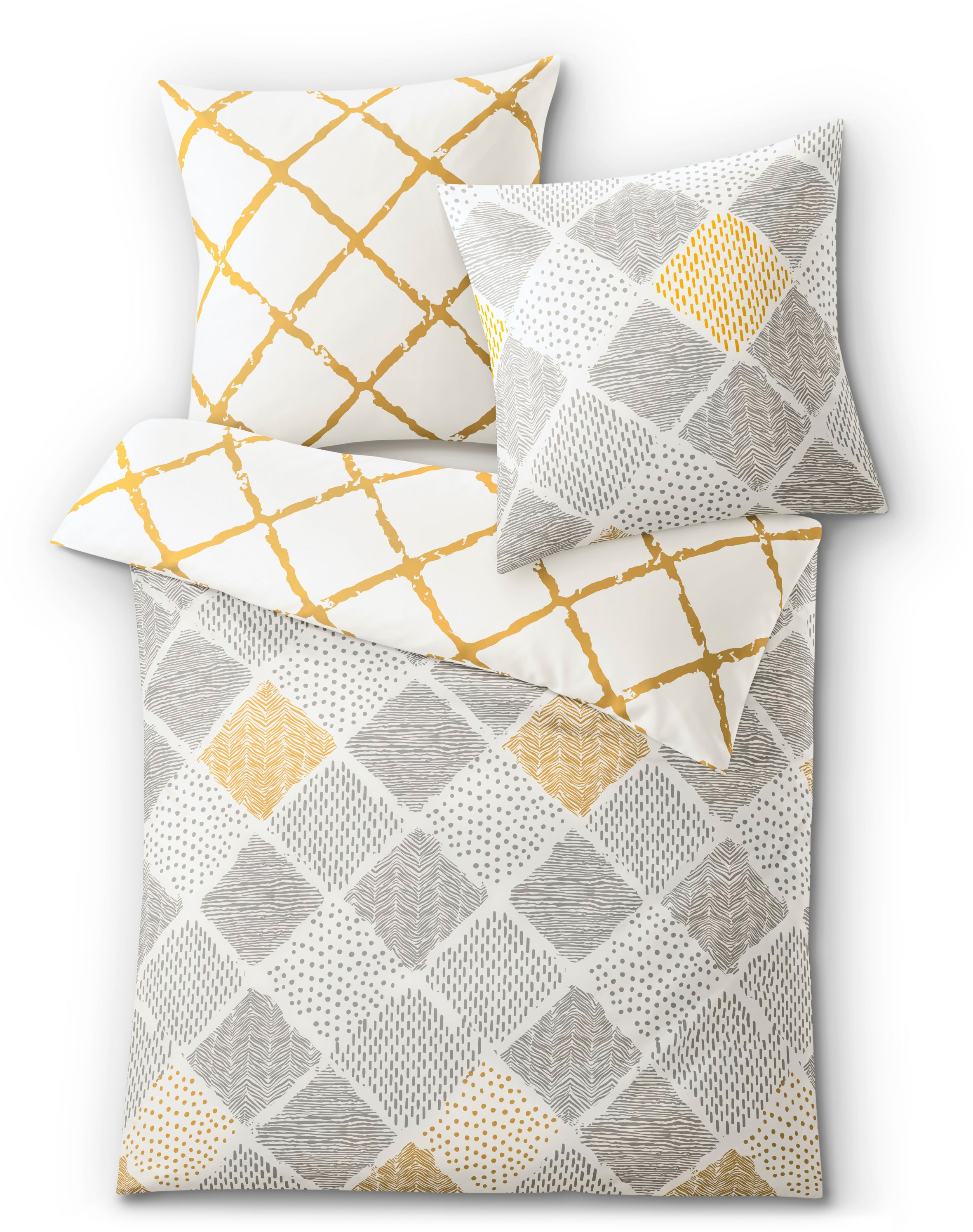 Kleine Wolke Wendebettwäsche "Smilla inspiriert von schneebedeckter Winterl günstig online kaufen