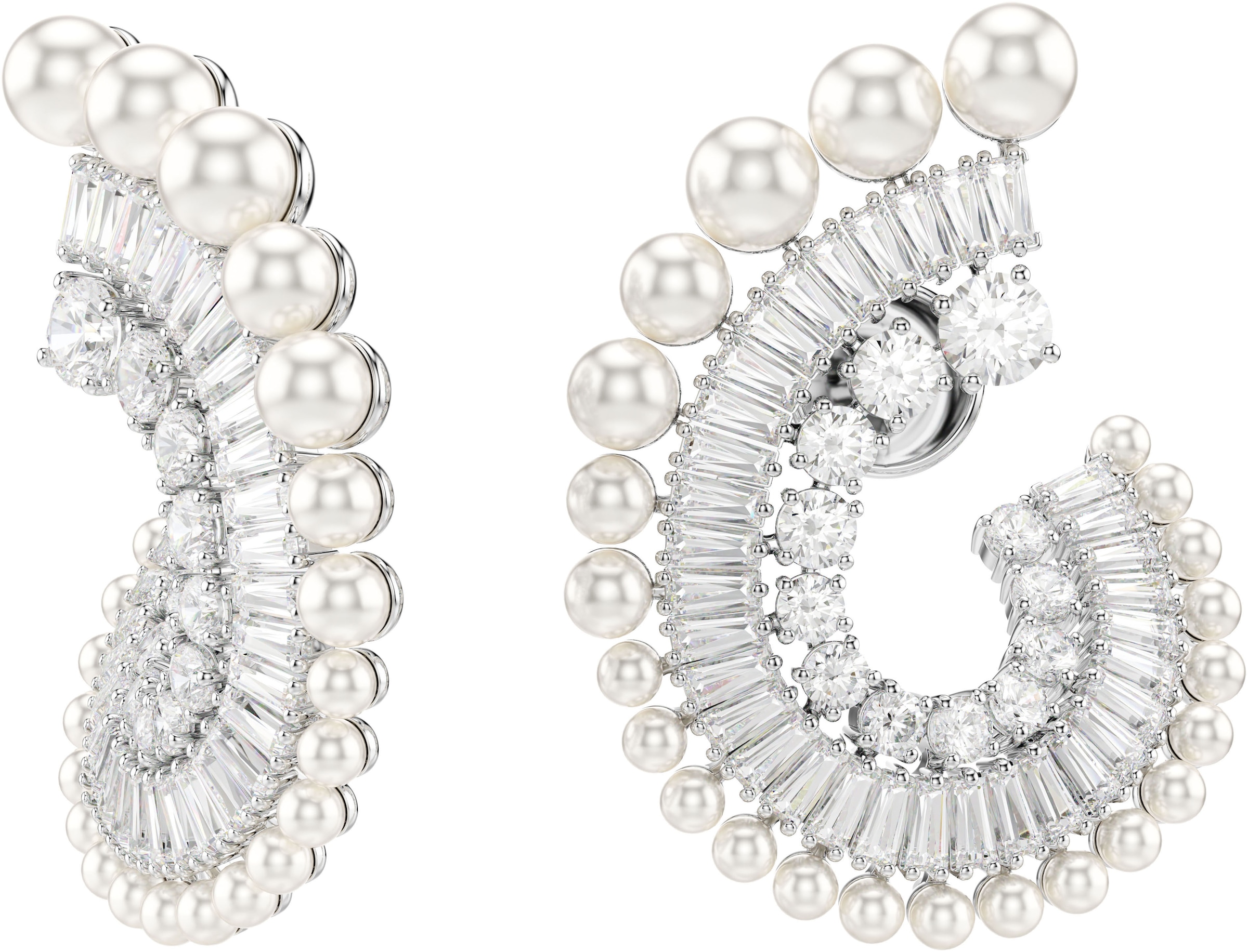 Swarovski Paar Ohrstecker »Schmuck Geschenk Ariana Grande Drop-Ohrhänger, 5720869«, mit Swarovski® Kristall - mit Swarovski® Perle