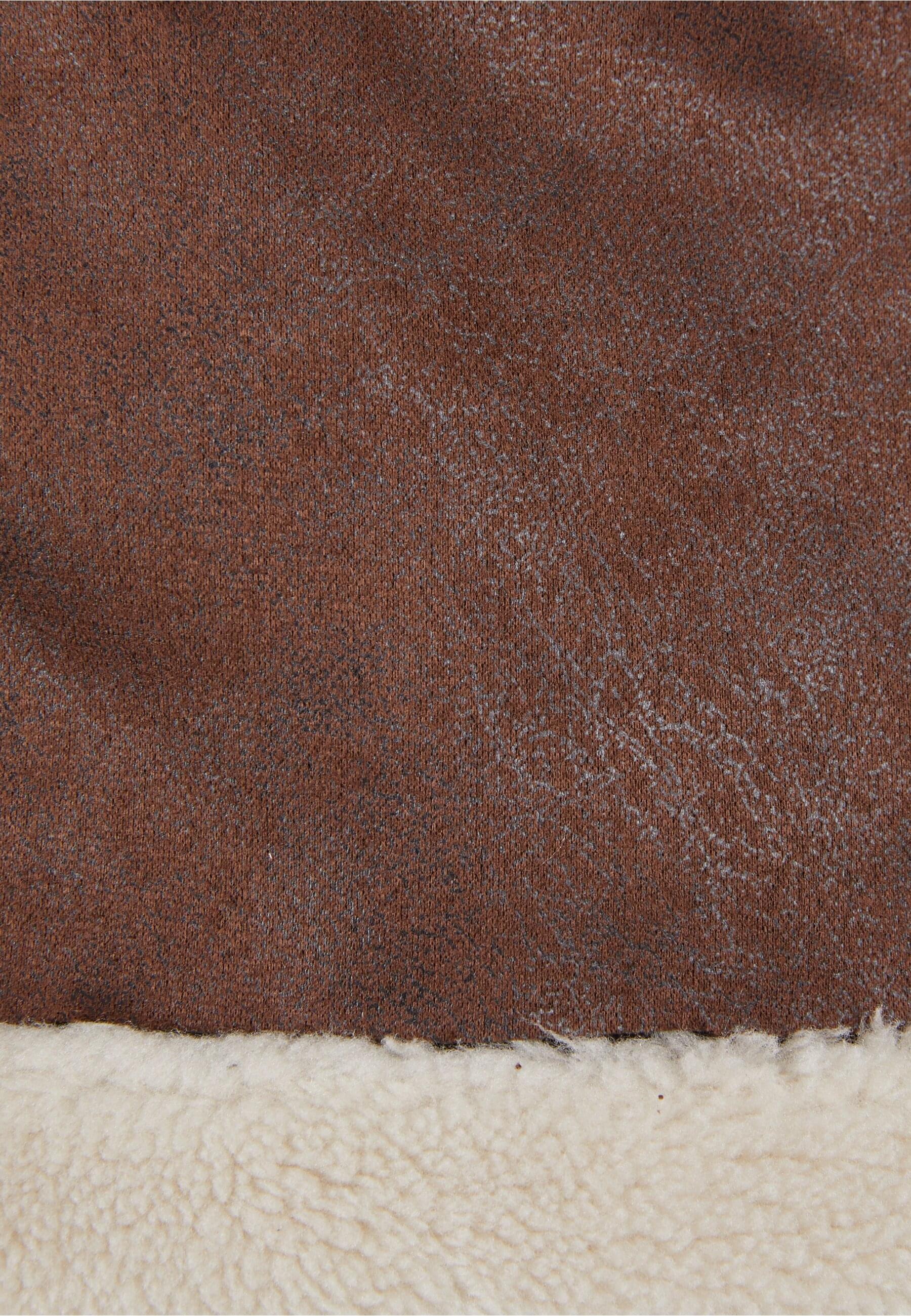 URBAN CLASSICS Winterjacke »Urban Classics Ladies Shearling Jacket«, (1 St.), mit Kapuze