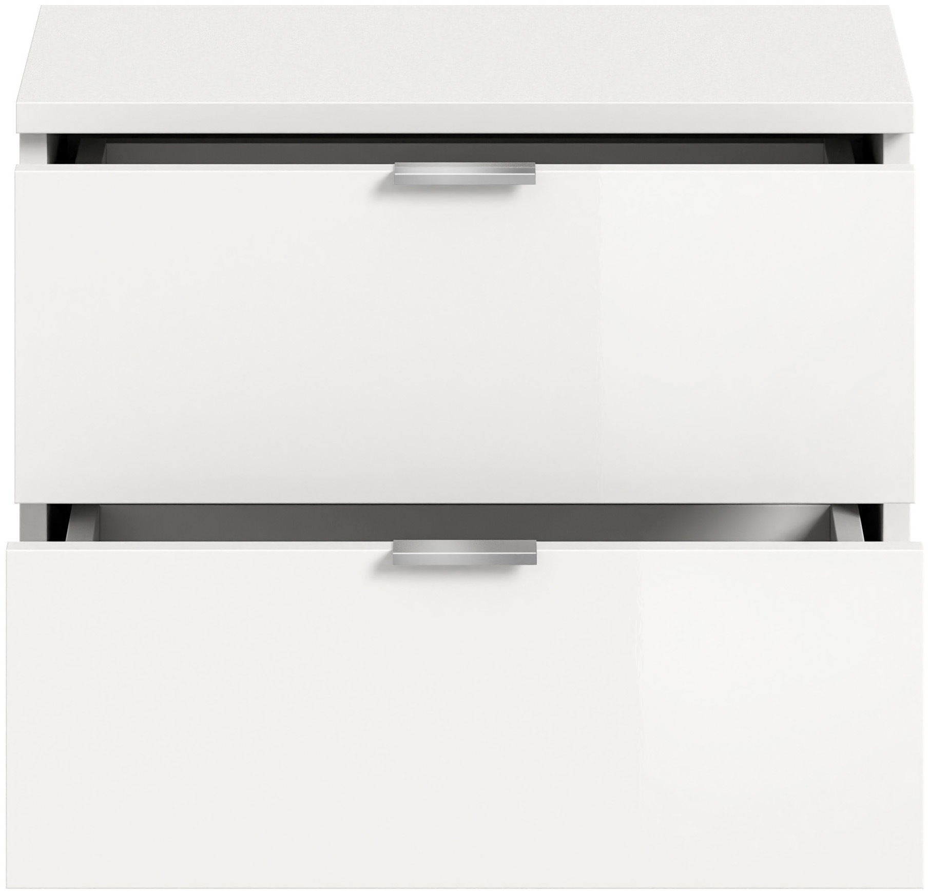 Home affaire Sitzbank »Trondheim Sitzbank, Breite 52 cm,« 1 Stk. tlg. hochglanz, stehend/hängend montierbar, 2 Schubkästen, Flur, Diele