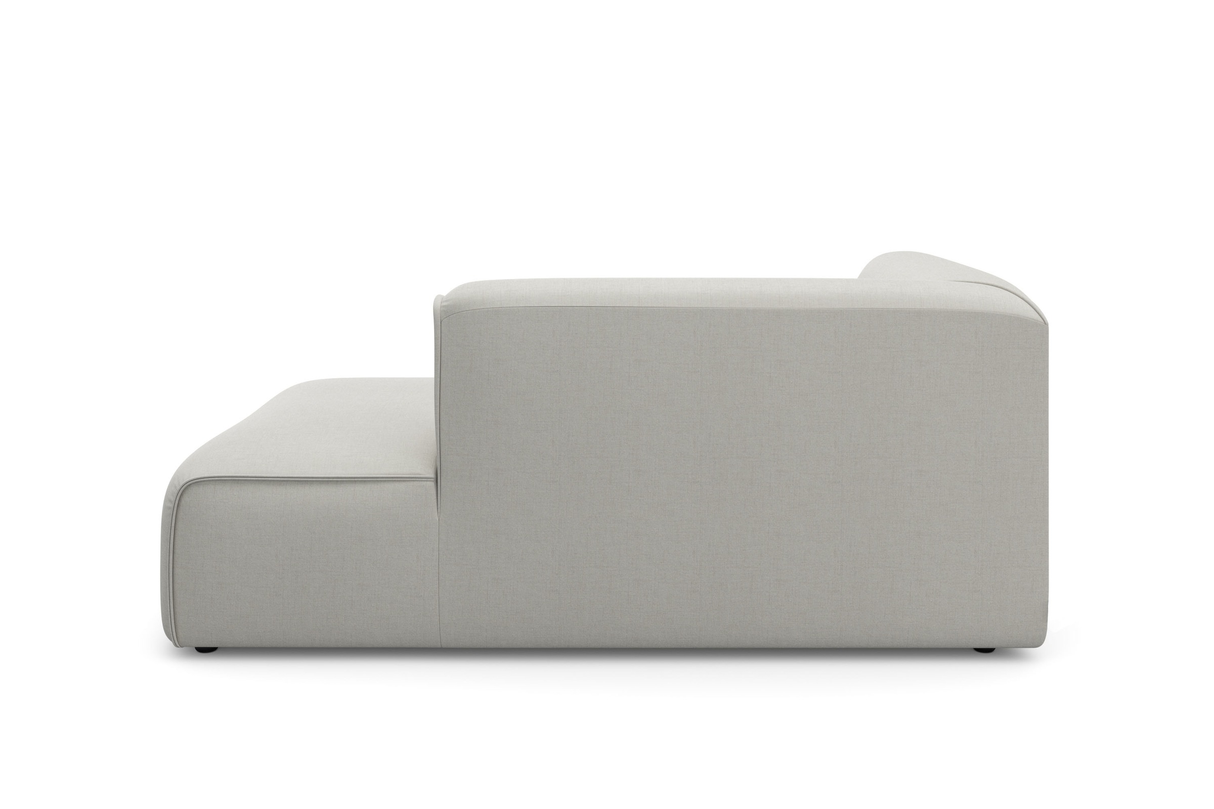 RAUM.ID Ottomane »Merid Chaiselongue, Maße B/T/H: 100/162/70 cm«, als Modul oder separat verwendbar, für individuelle Zusammenstellung