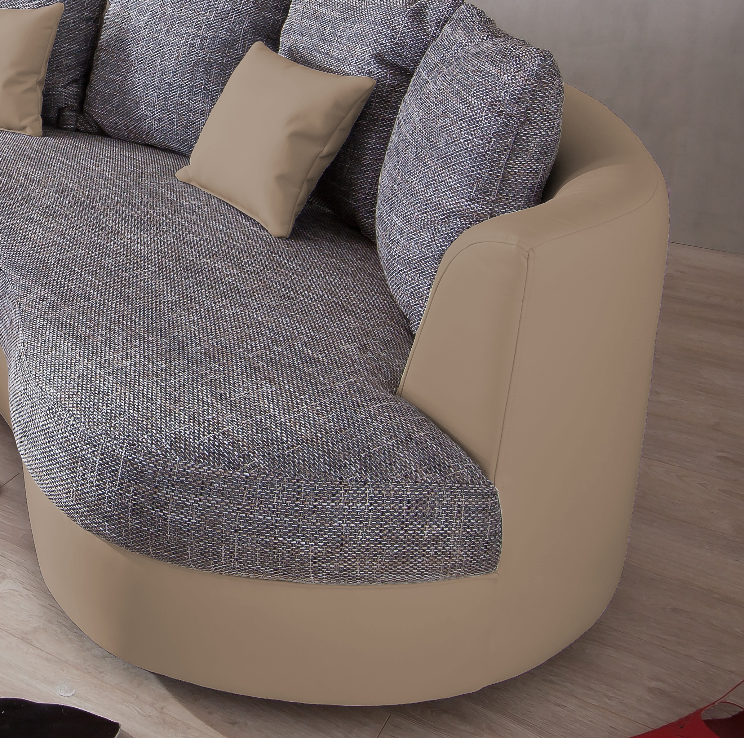 INOSIGN Ecksofa »Limoncello organische Formensprache, OTTOs Choice, L-Form«, ergonomische Form