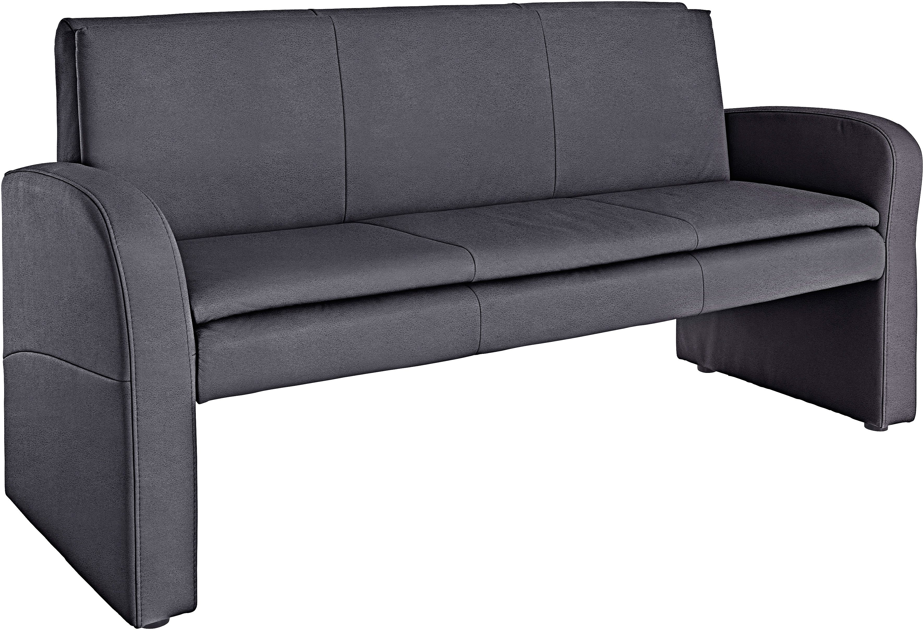 exxpo - sofa fashion Hockerbank "Cortado" hohe Bodenfreiheit, schöne Detailverarbeitung