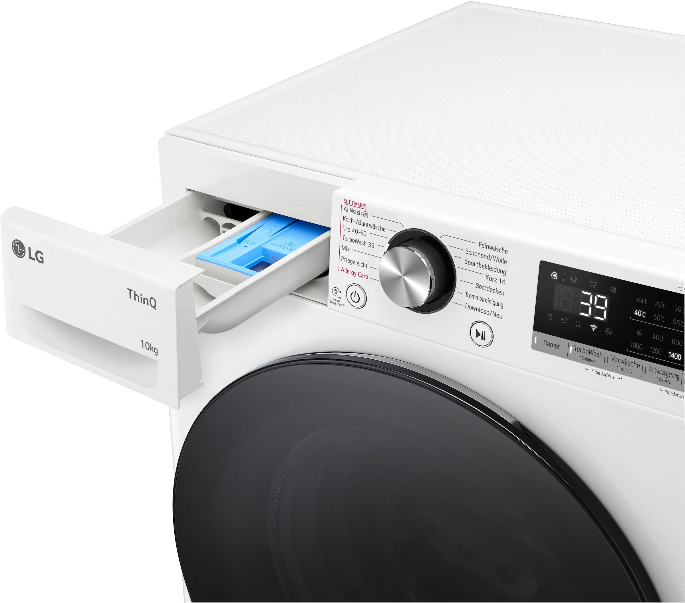 LG Waschmaschine Serie 7 »F4WR700Y«, 10 kg, 1400 U/min, Steam-Funktion