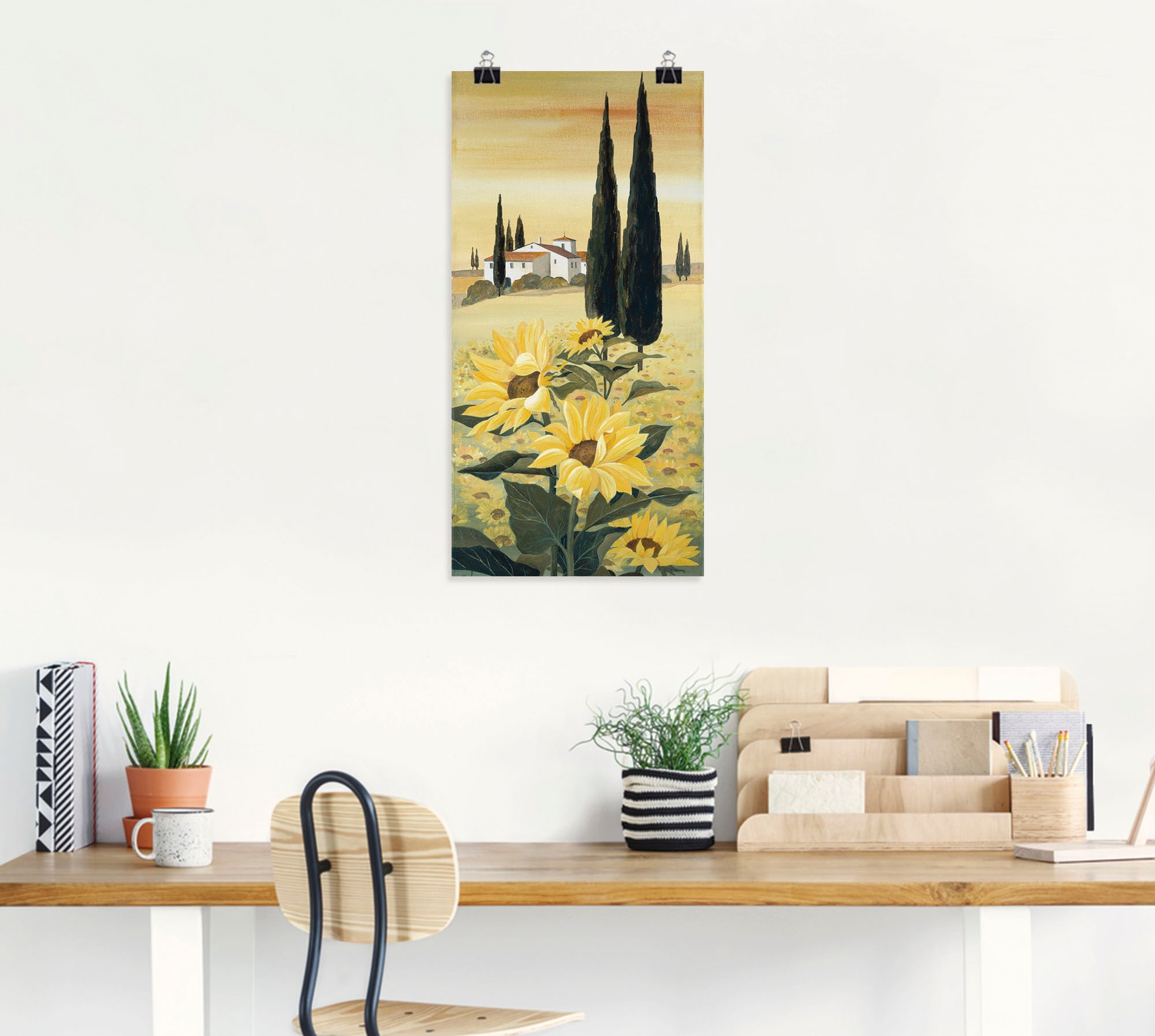 Artland Wandbild »Südliche Weite«, Blumen, (1 St.), als Leinwandbild, Poster, Wandaufkleber in verschied. Größen