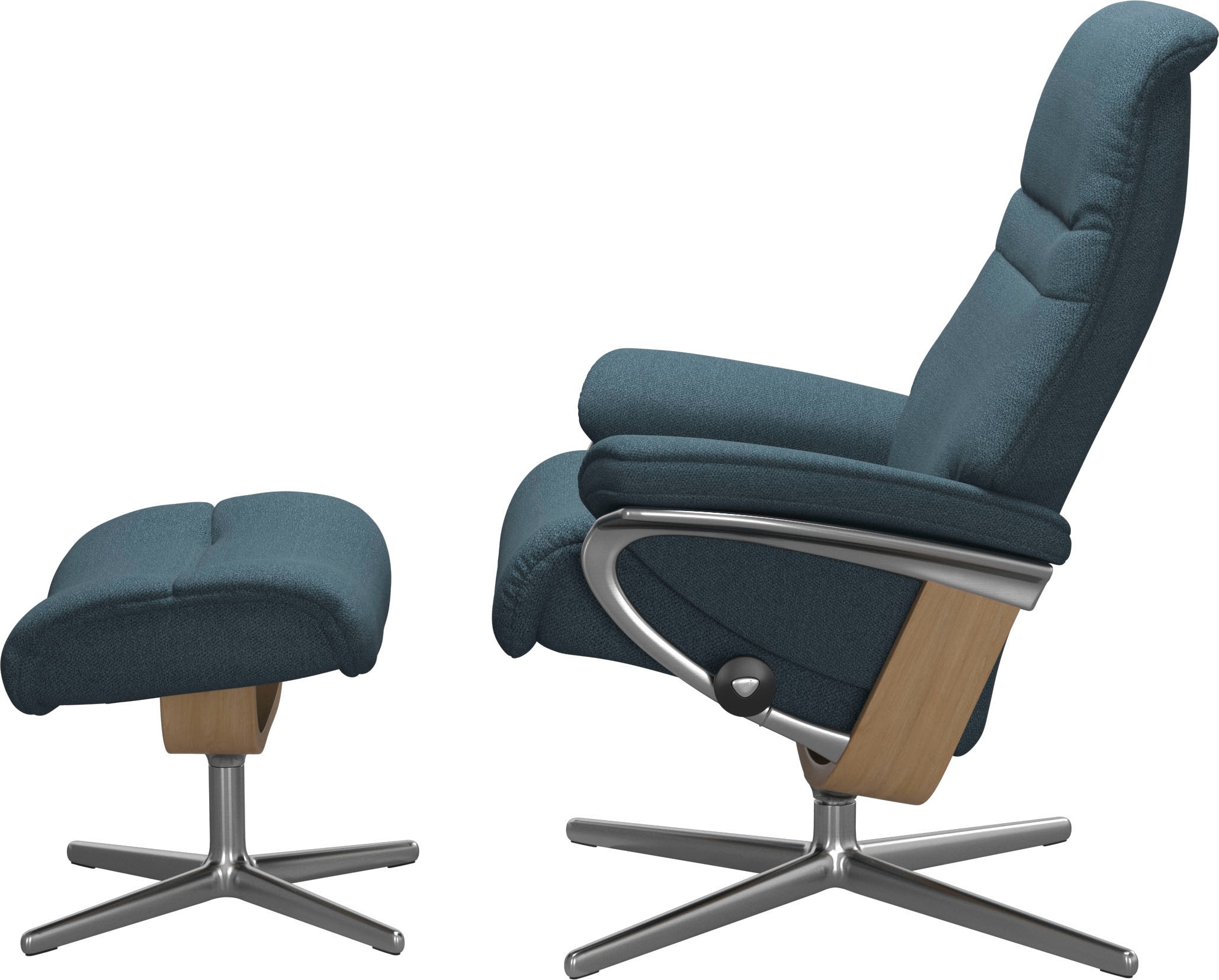 Stressless® Relaxsessel »Sunrise«, mit Cross Base, Größe S, M & L, Holzakzent Eiche