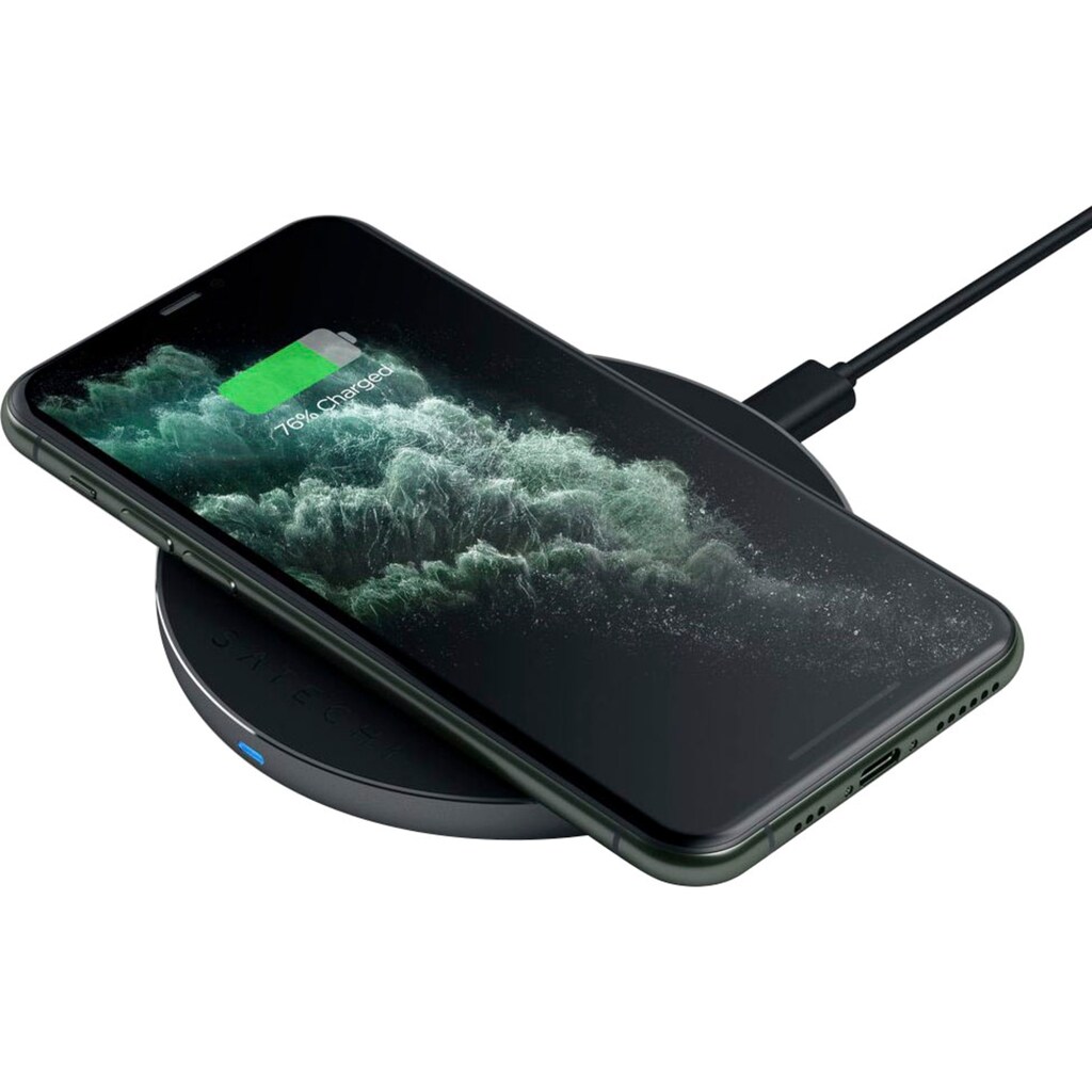 Satechi Wireless Charger »ALUMINUM TYPE-C WIRELESS CHARGER«