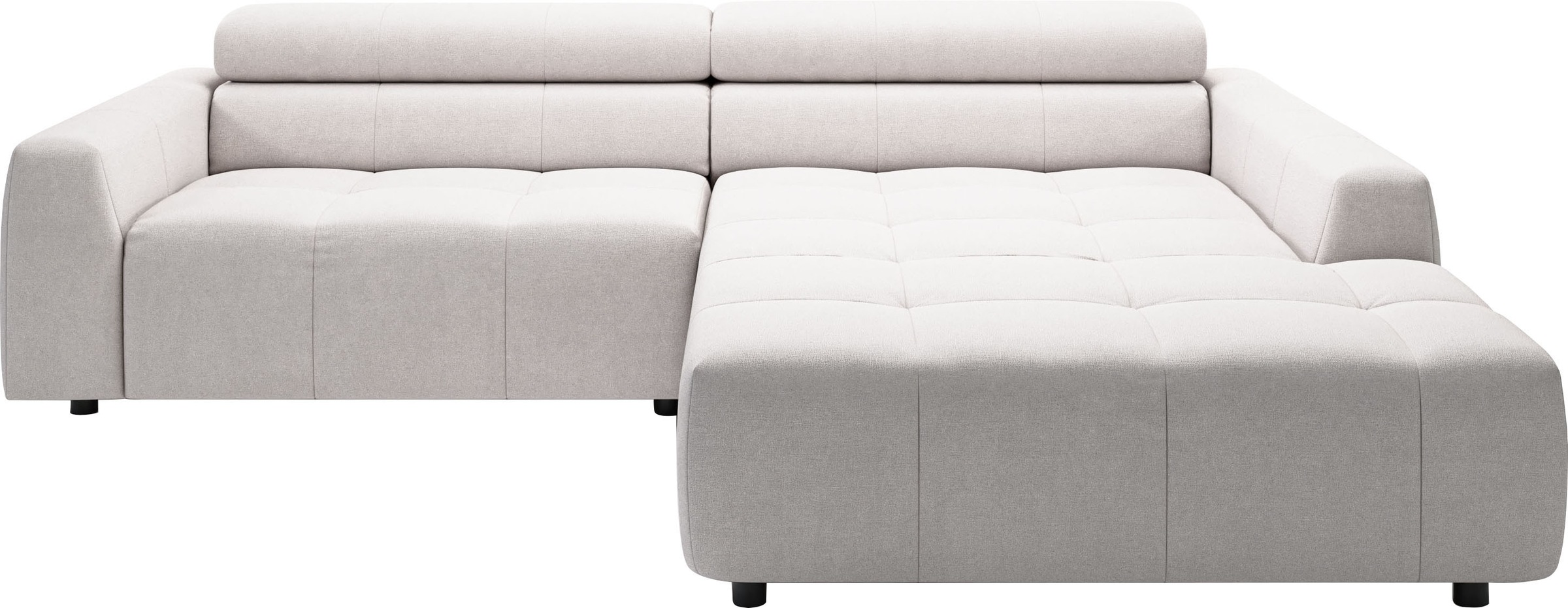 3C Candy Ecksofa "Denver auch mit Cord- und Easy care-Bezug, Kopfteilverste günstig online kaufen