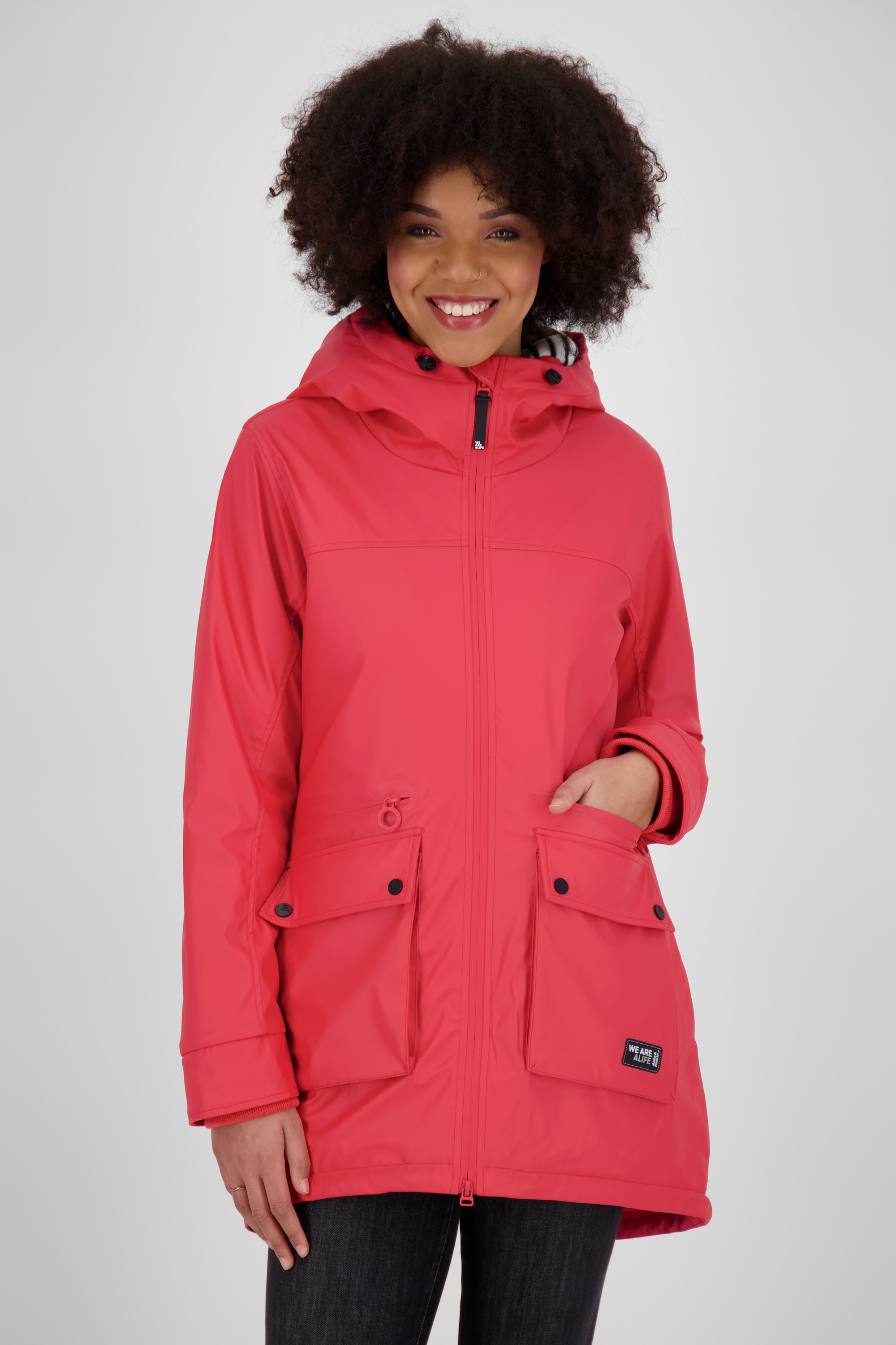 Giacca Invernale Donna AudreyAK B - Parka Lungo Con Cappuccio
