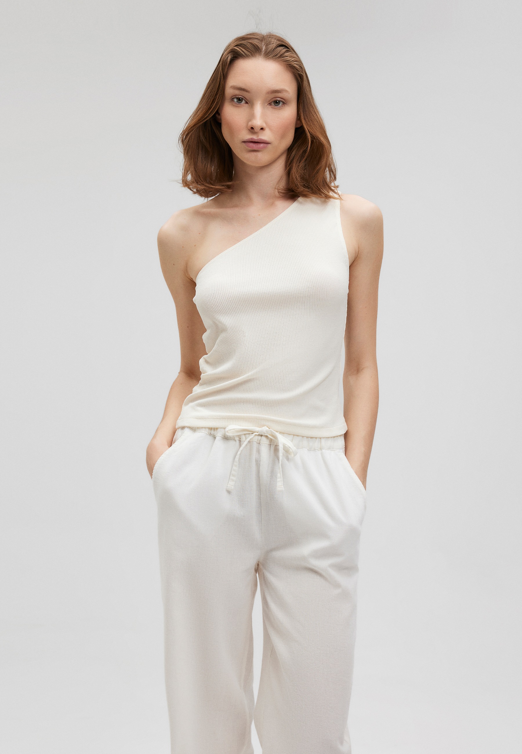 Mavi T-Shirt »ONE SHOULDER TOP«, Top one shoulder