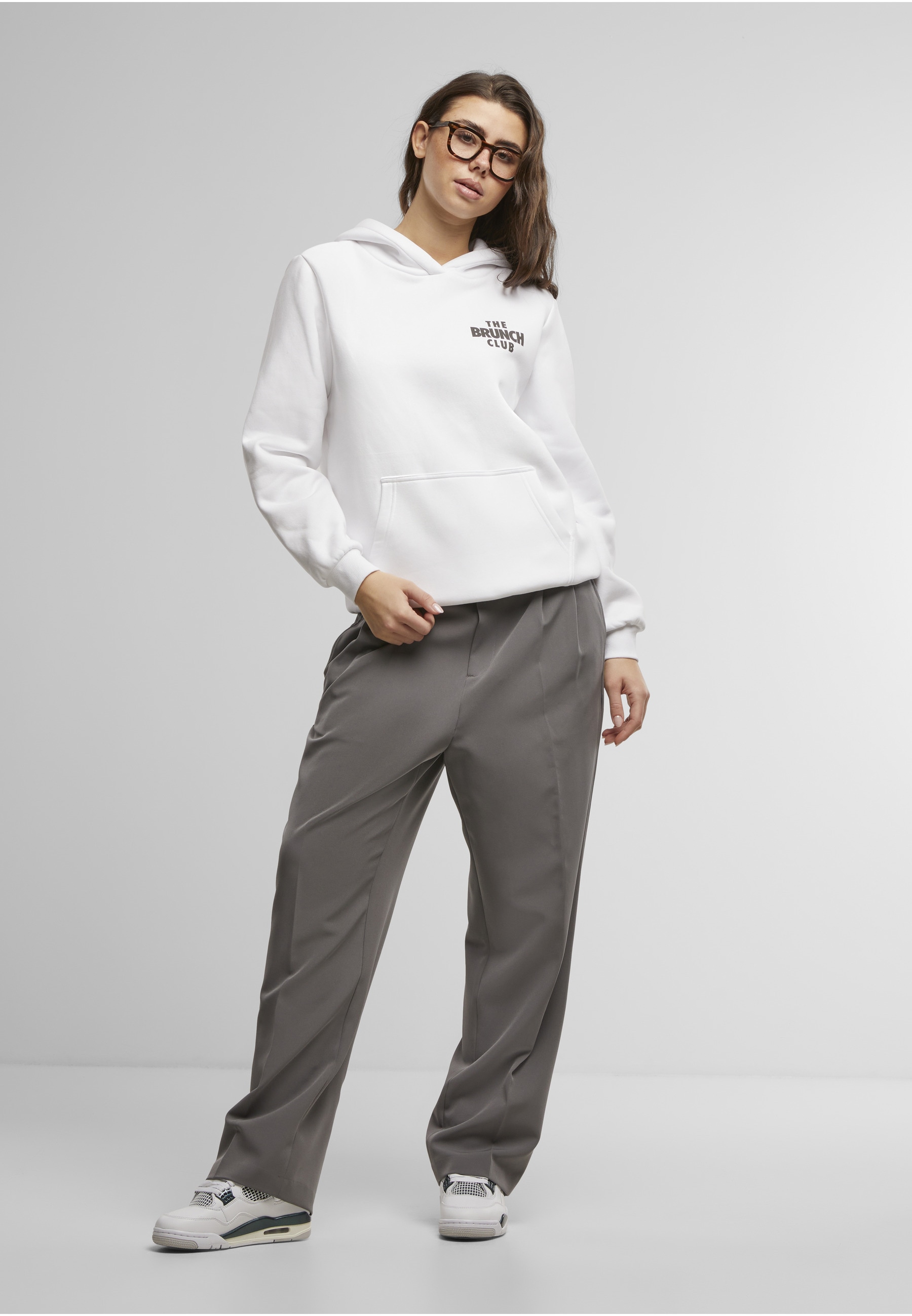 Miss Tee Kapuzenpullover »Miss Tee The Brunch Club Ladies Fluffy Hoody« 1