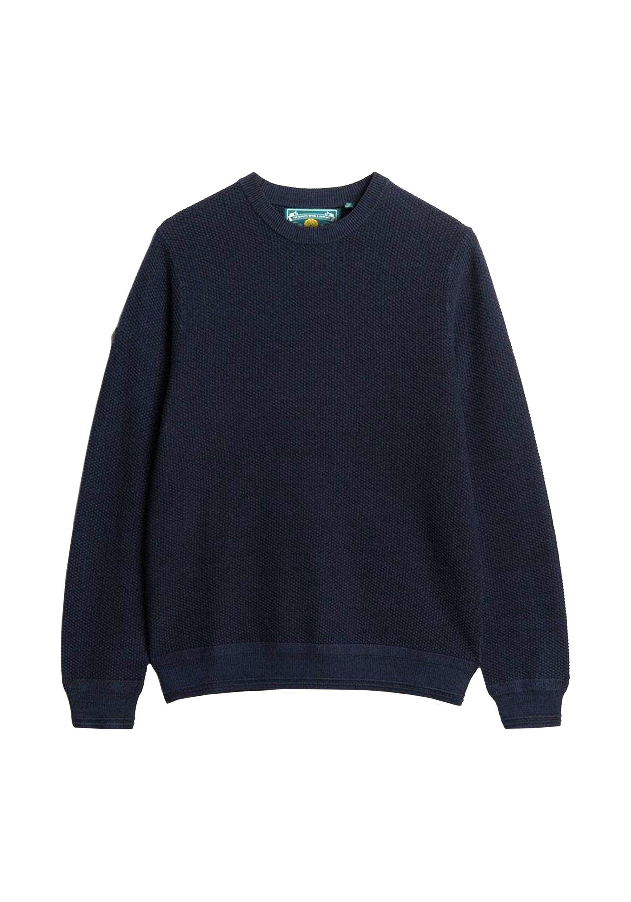 Superdry Sweatshirt "Strickpullover Cotton Texture Jumper" günstig online kaufen