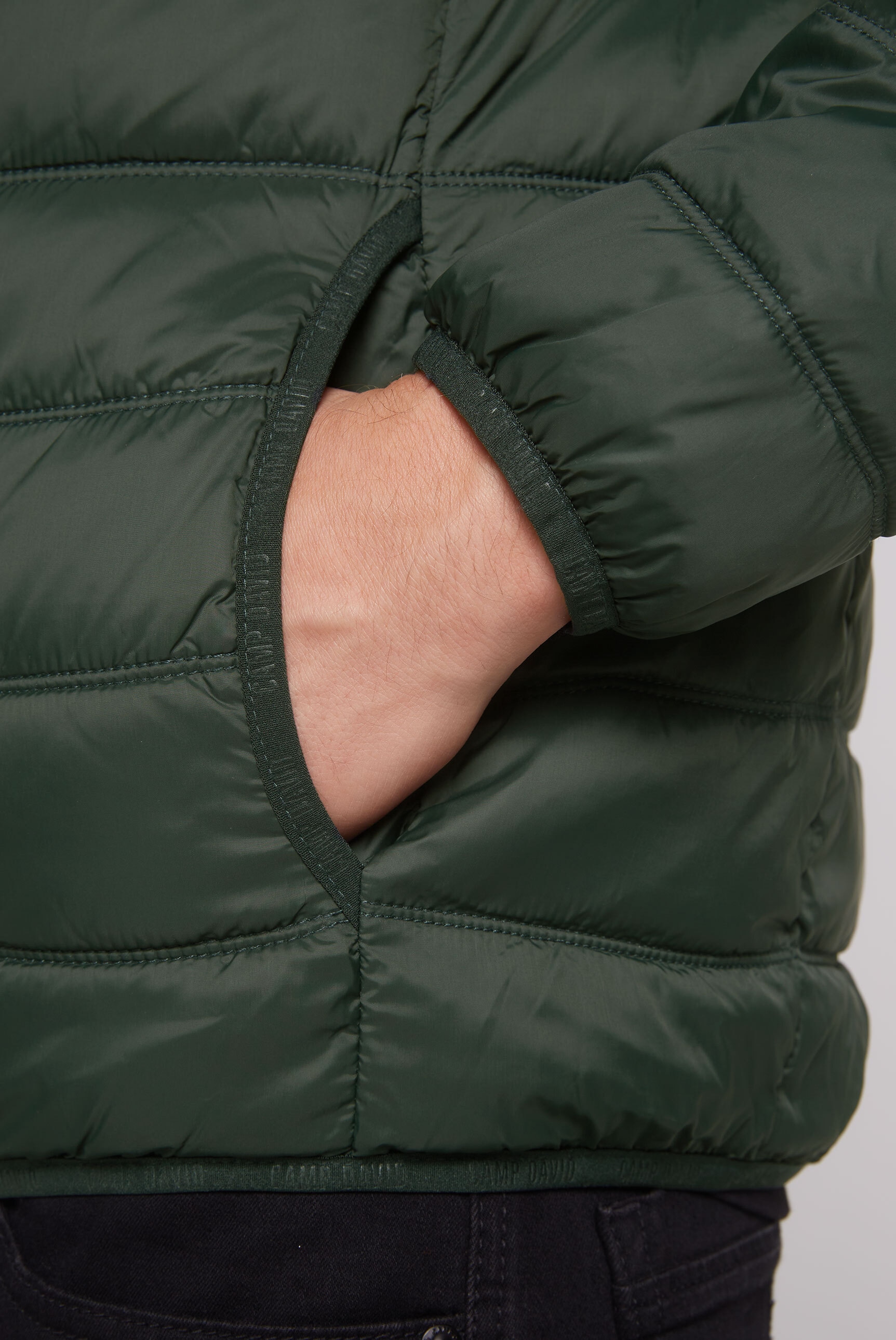 CAMP DAVID Outdoorjacke, mit Kapuze, mit Innentaschen