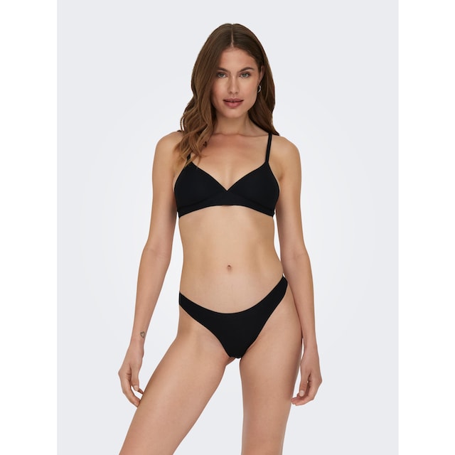 ONLY String »ONLTRACY INVISIBLE 3-PACK RIB THONG«, (Set, 3 St.) bestellen |  BAUR