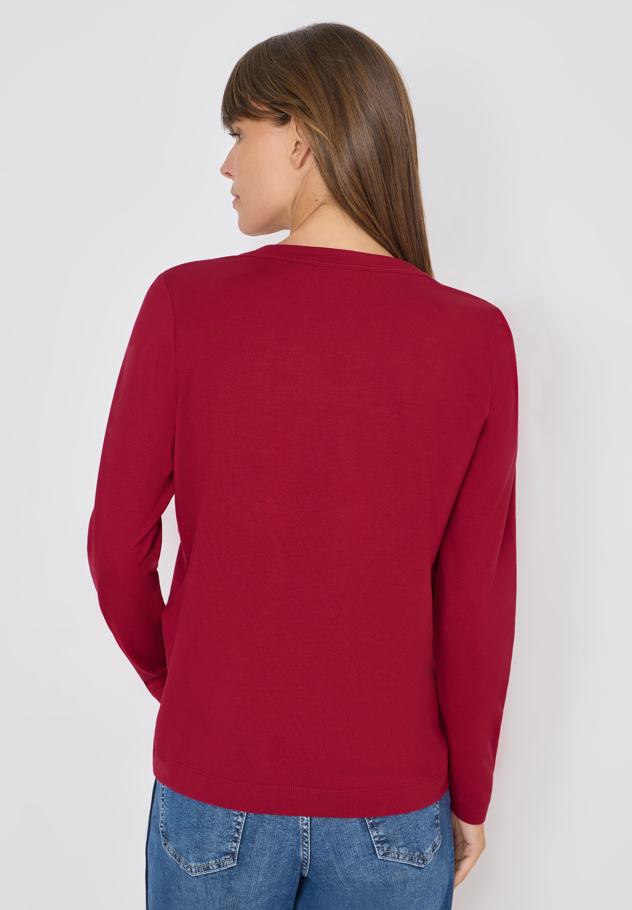 Cecil Langarmshirt, im soften Baumwoll-Mix günstig online kaufen