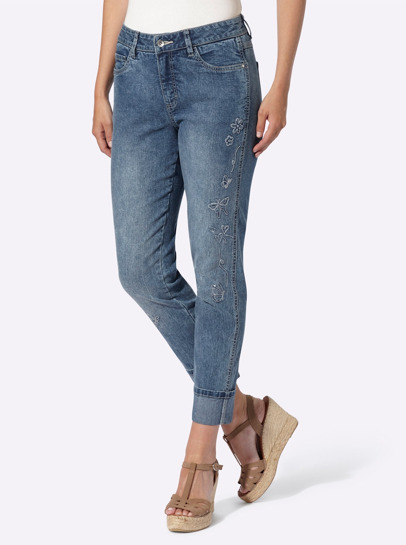 heine 5-Pocket-Jeans 1 tlg. günstig online kaufen