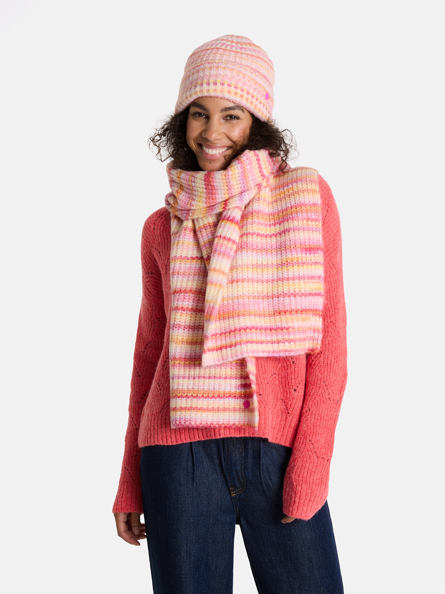 Lieblingsstück Schal "Damen-Strickschal" mit Woll-Anteil