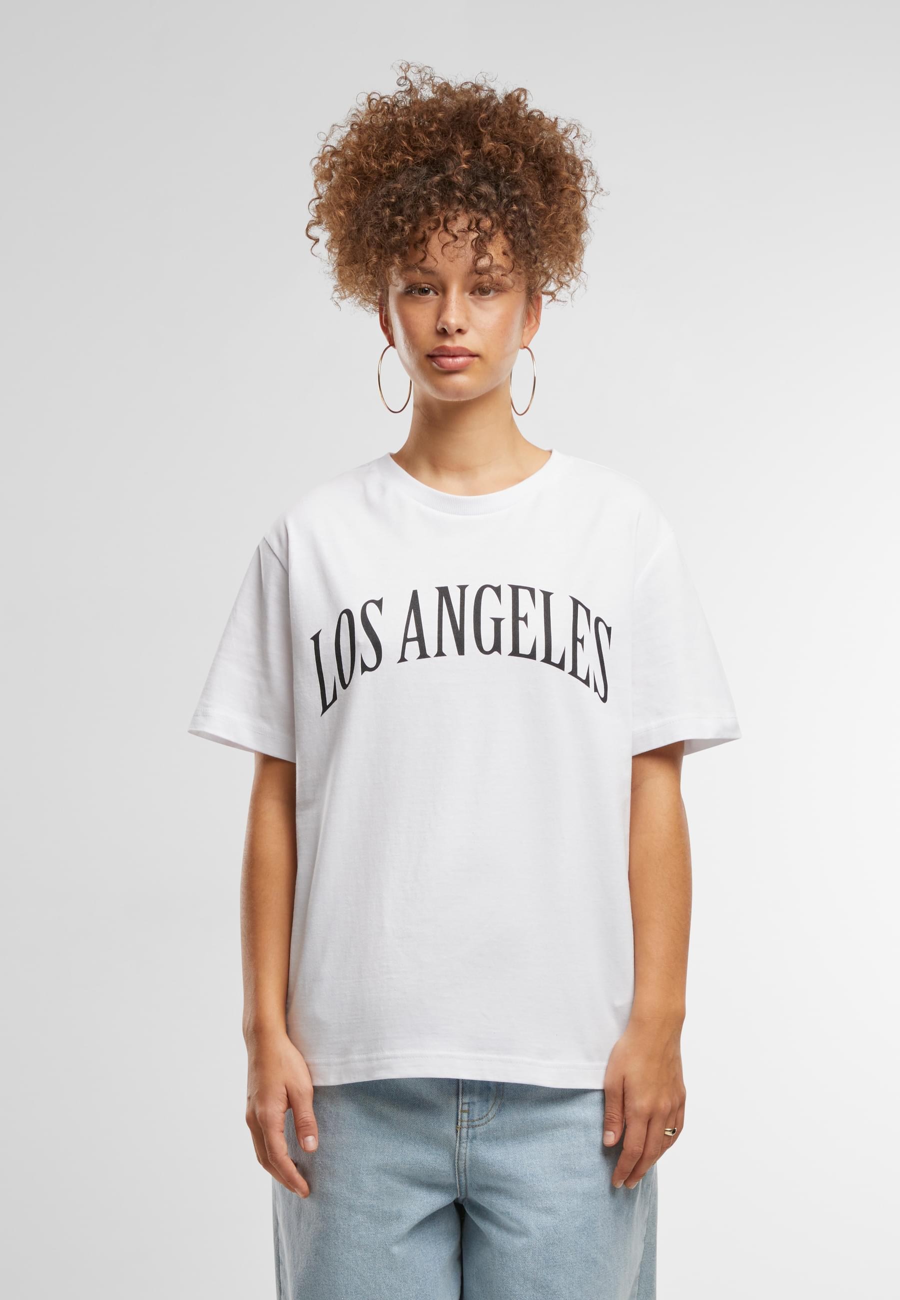 Miss Tee T-Shirt »Miss Tee Los Angeles City Wording Tee«, (1 tlg.)