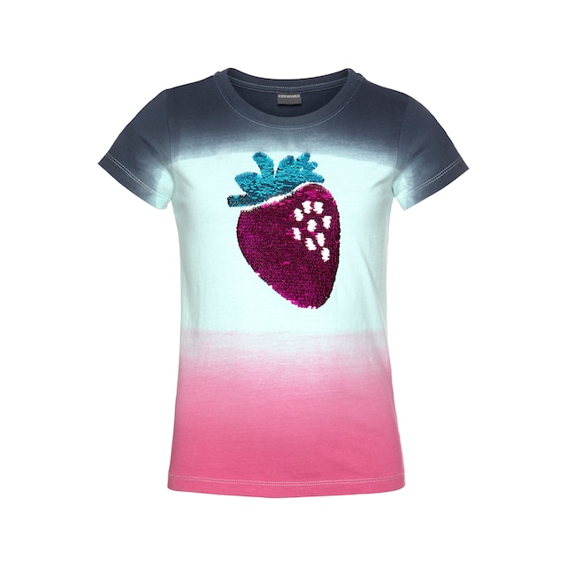 KIDSWORLD T-Shirt, mit Wendepailletten & Farbverlauf ▷ für | BAUR