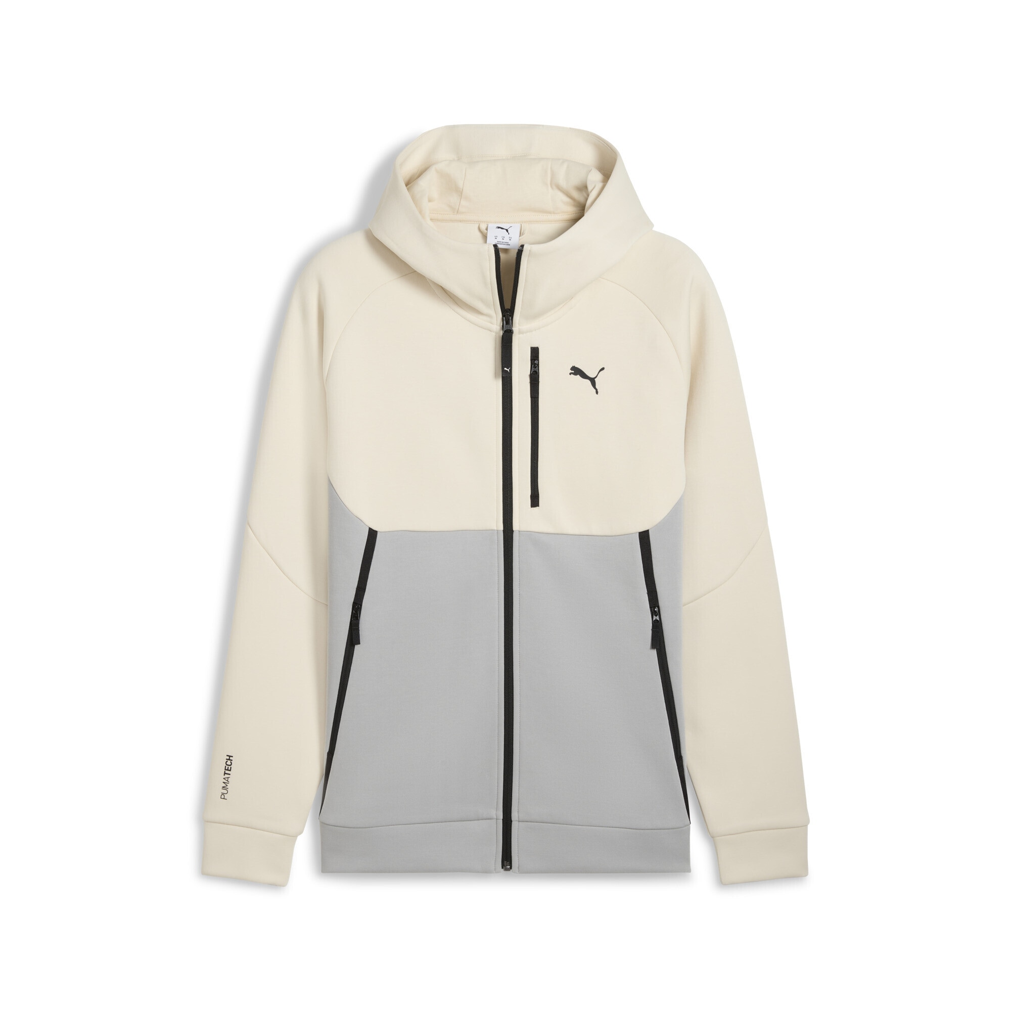 PUMA Sweatjacke "PUMATECH Hoodie mit durchgehendem Reißverschluss Herren" günstig online kaufen