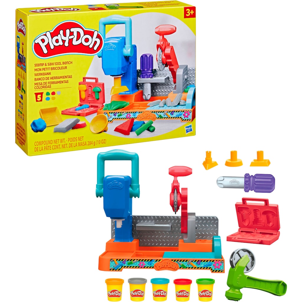 Hasbro Knete »Play-Doh, Werkbank Spielset«