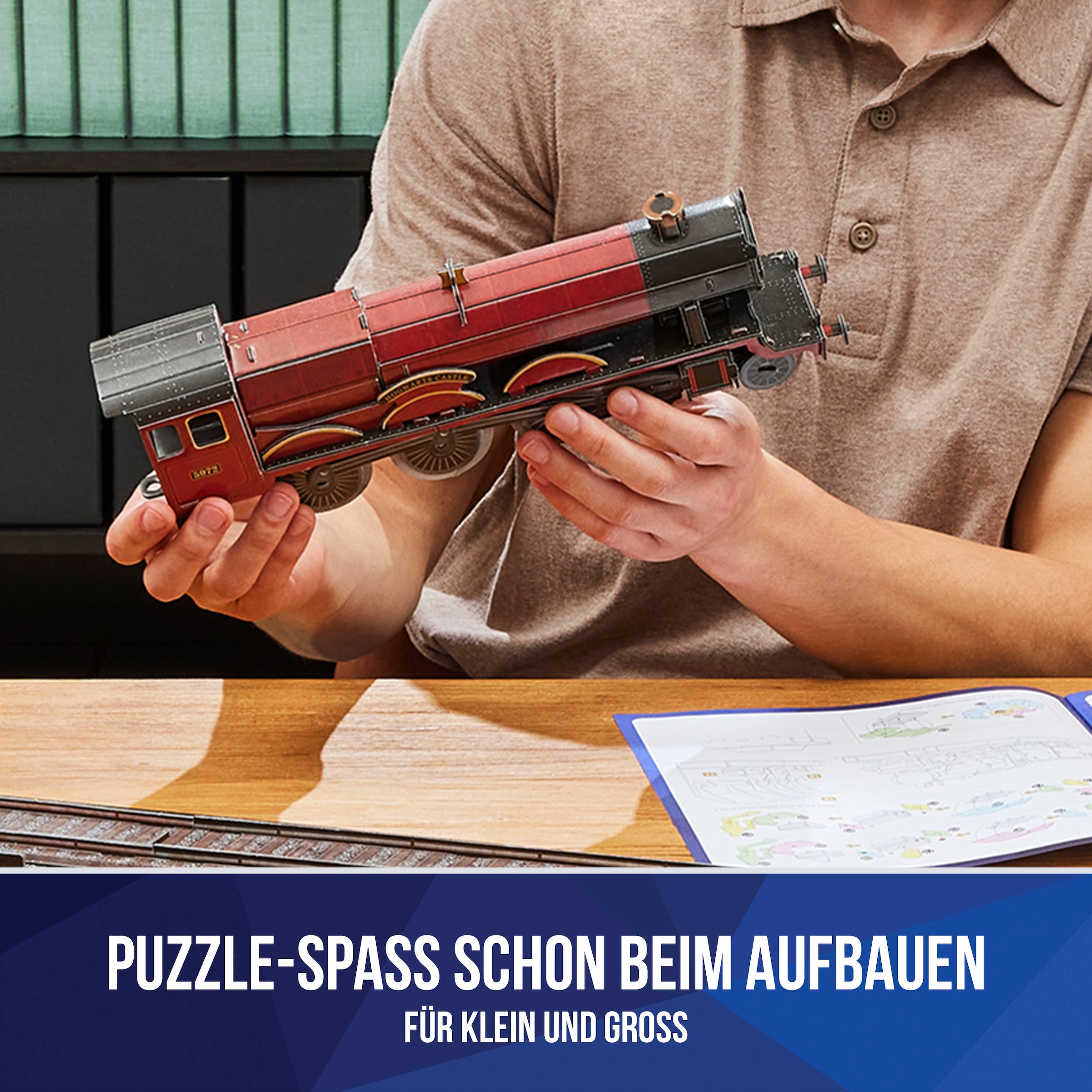 Spin Master 3D-Puzzle »4D Build - Harry Potter - Hogwarts Express«