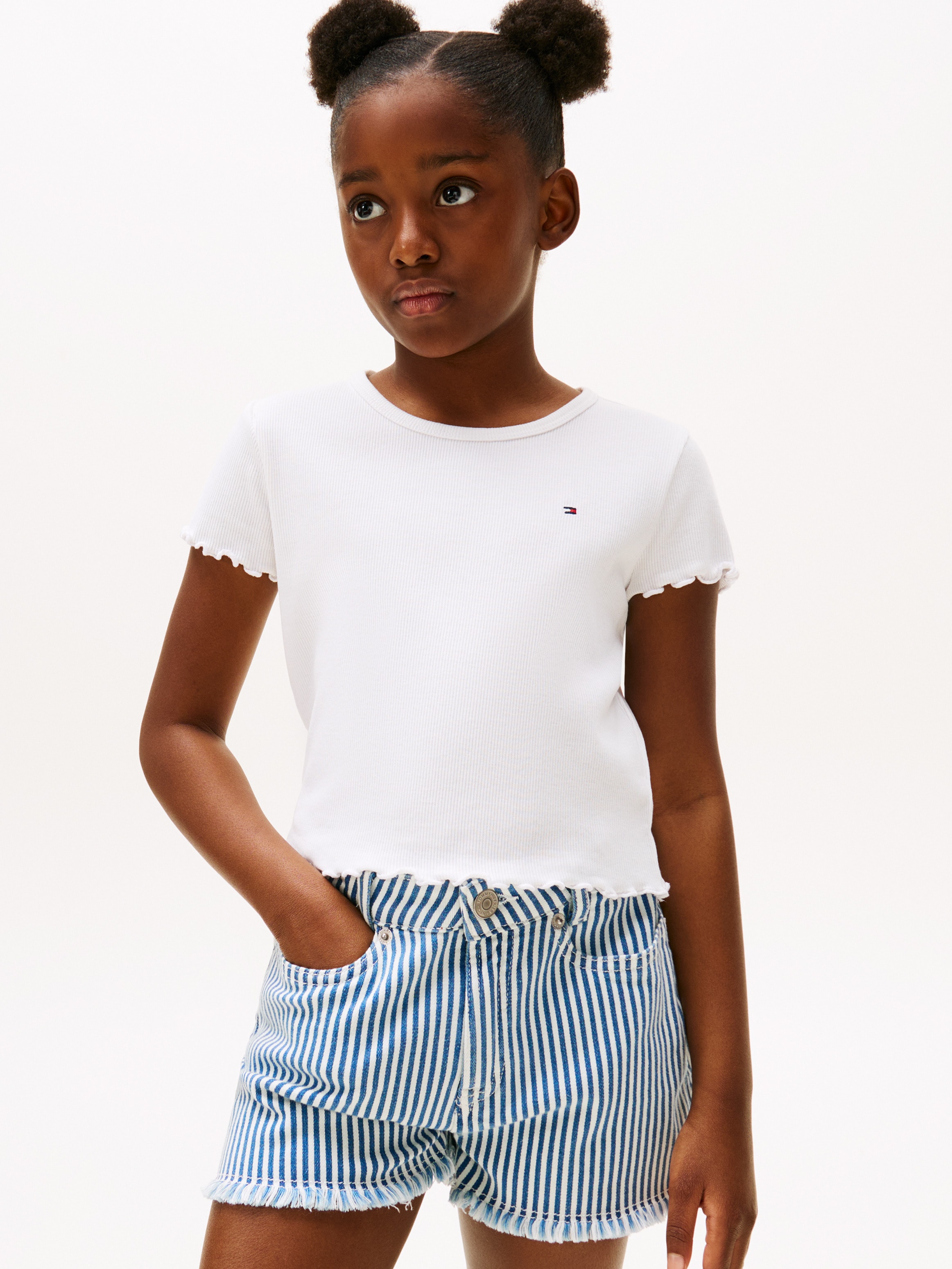 TOMMY HILFIGER Marškinėliai »ESSENTIAL RIB Marškinėli...