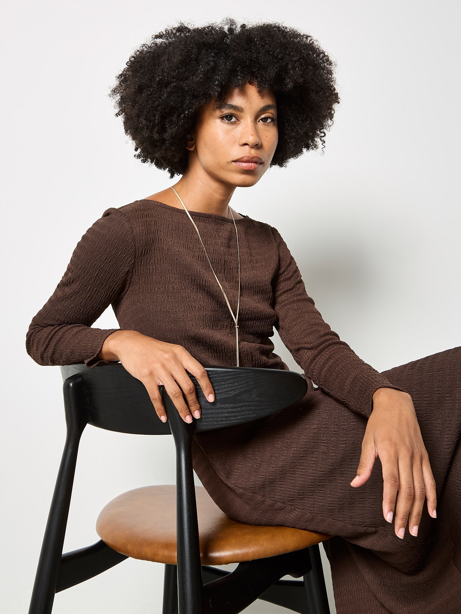 Apricot Midikleid »Midikleid« aus strukturiertem Jersey