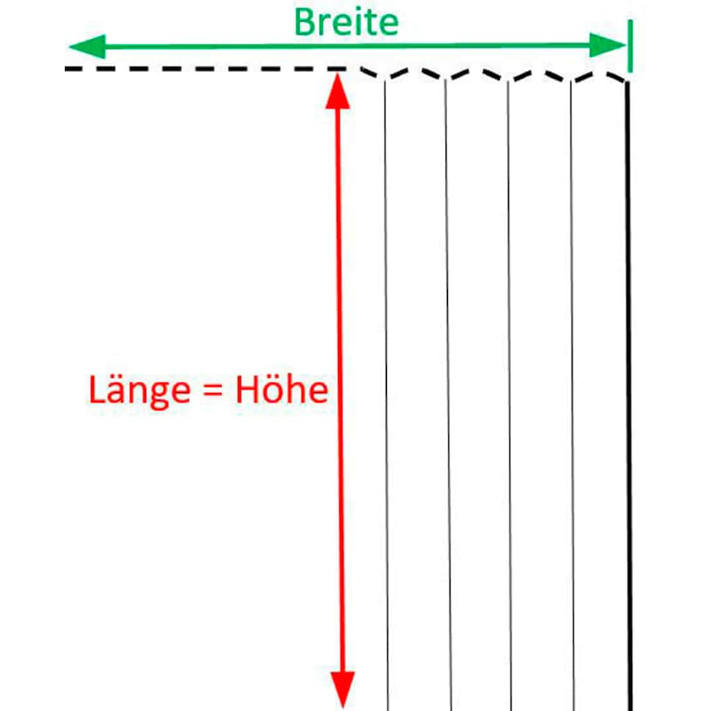 Wirth Vorhang »Dim out«, (1 St.)