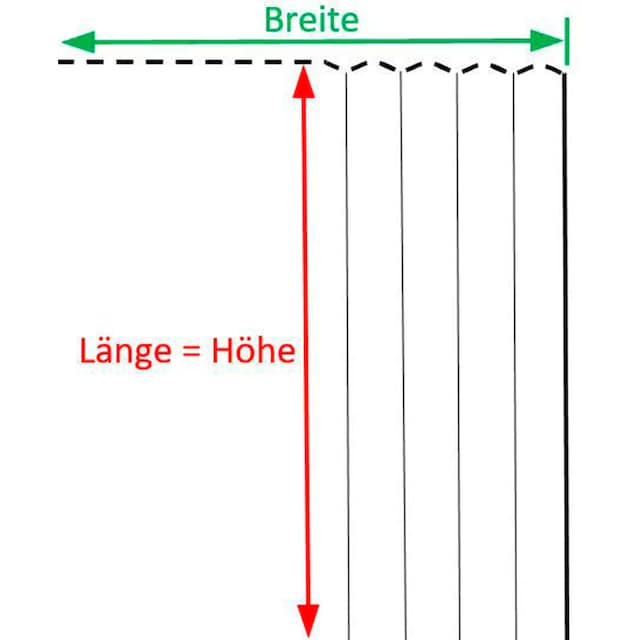 Wirth Vorhang »Berlare«, (1 St.), nach Maß | BAUR