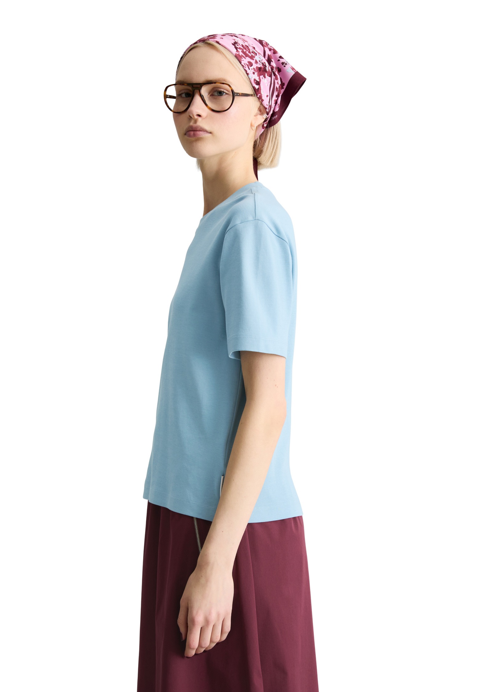 Marc O'Polo DENIM T-Shirt »aus Interlock-Jersey«