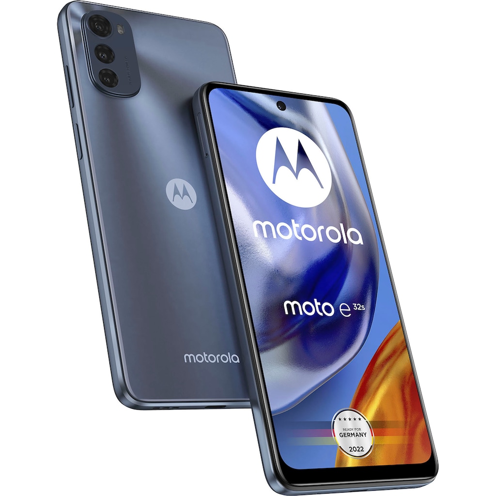 Motorola Smartphone »E32s«, grau, 16,51 cm/6,5 Zoll, 32 GB Speicherplatz, 16 MP Kamera