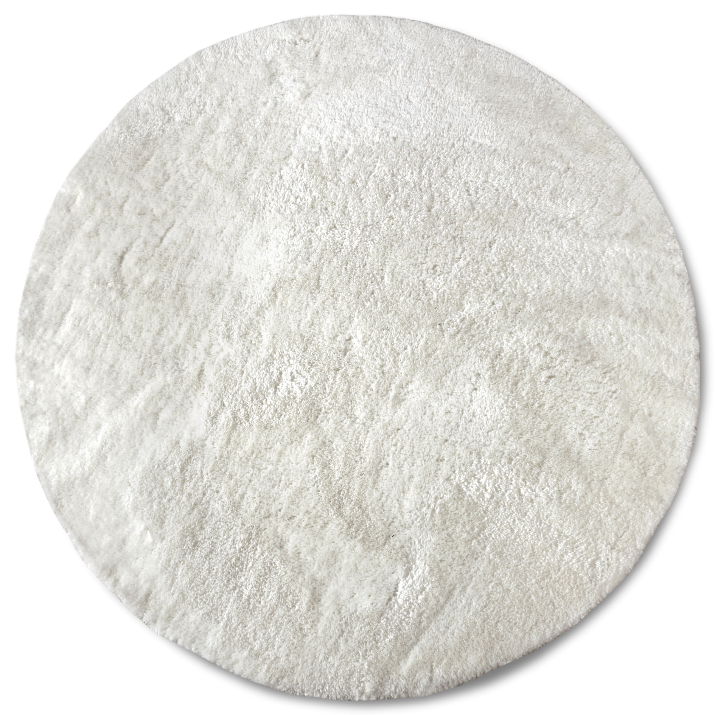 HANSE Home Hochflor-Teppich »Olaf«, rund, 38 mm Höhe, Langflor, Shaggy, einfarbig, flauschig, weich, glänzend, modern, uni